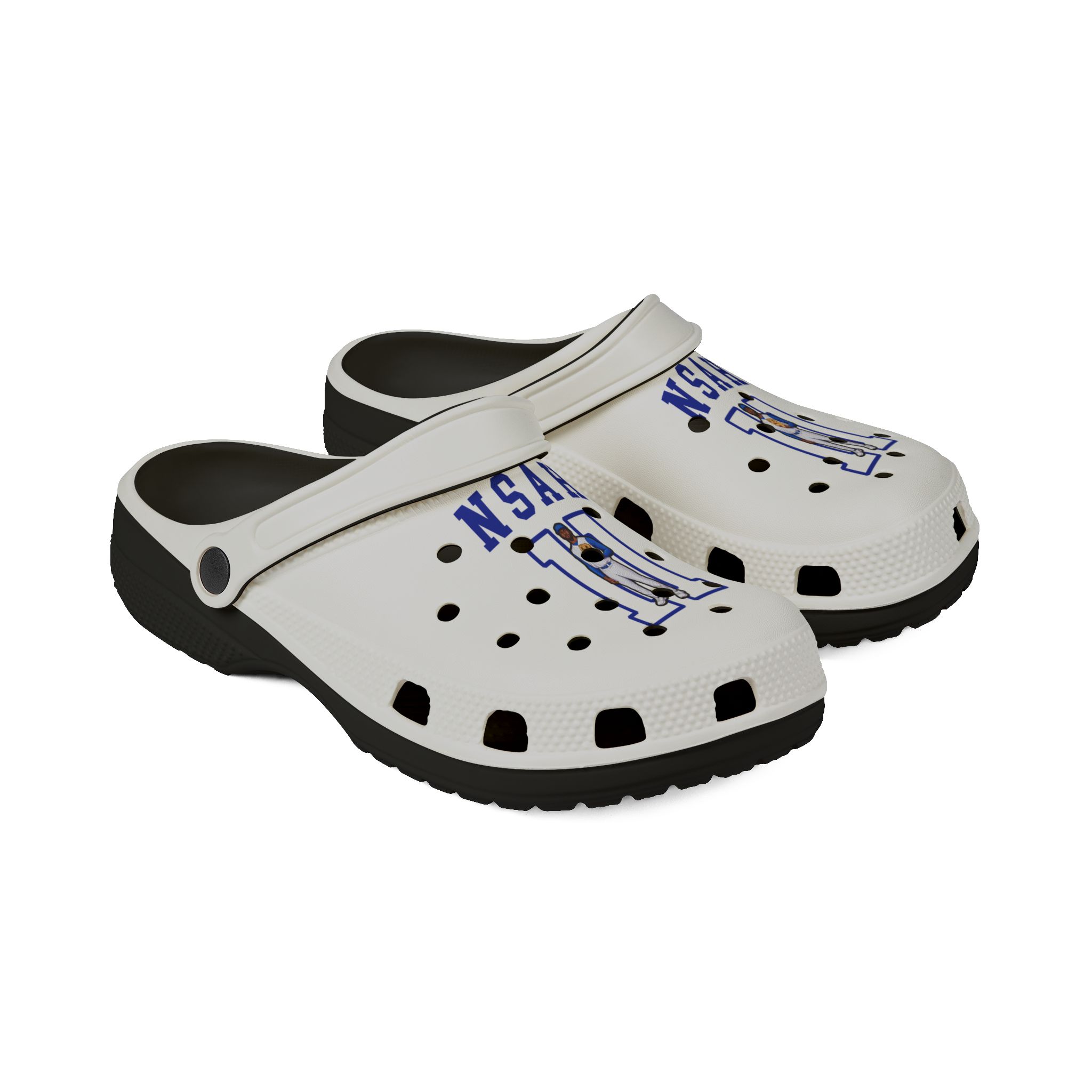 Rubber Clogs — character_shirsey in Black