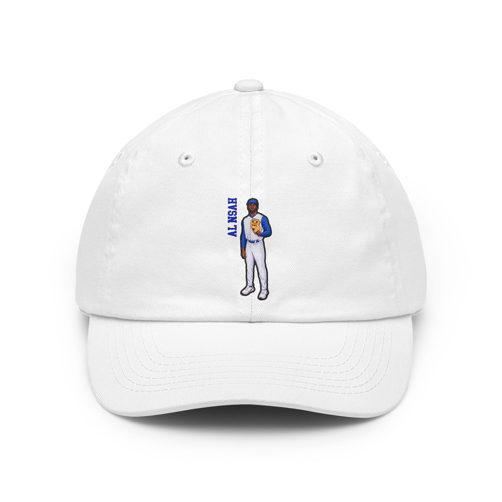 Classic Cap — character_name_vertical in White