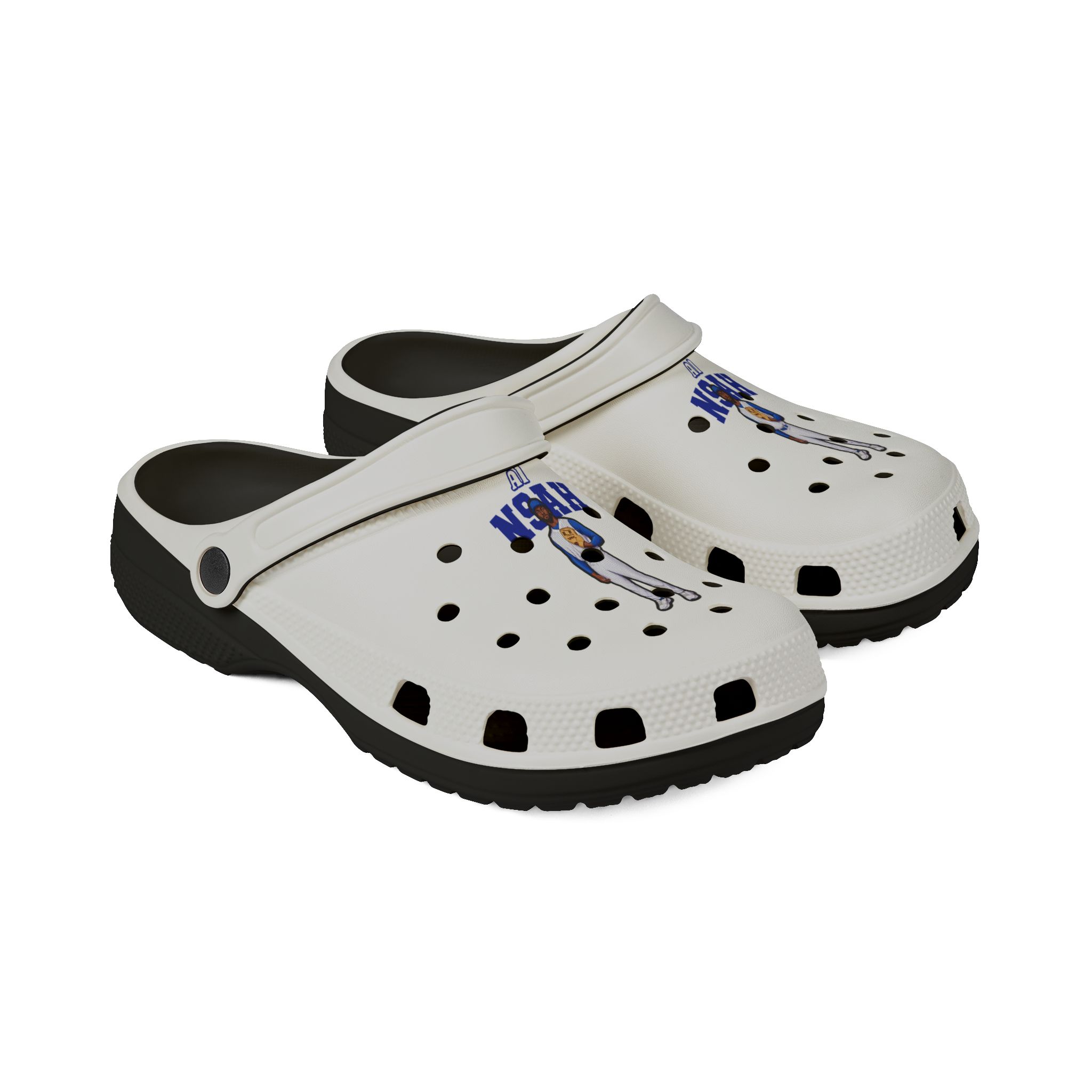 Rubber Clogs — character_name_arch in Black