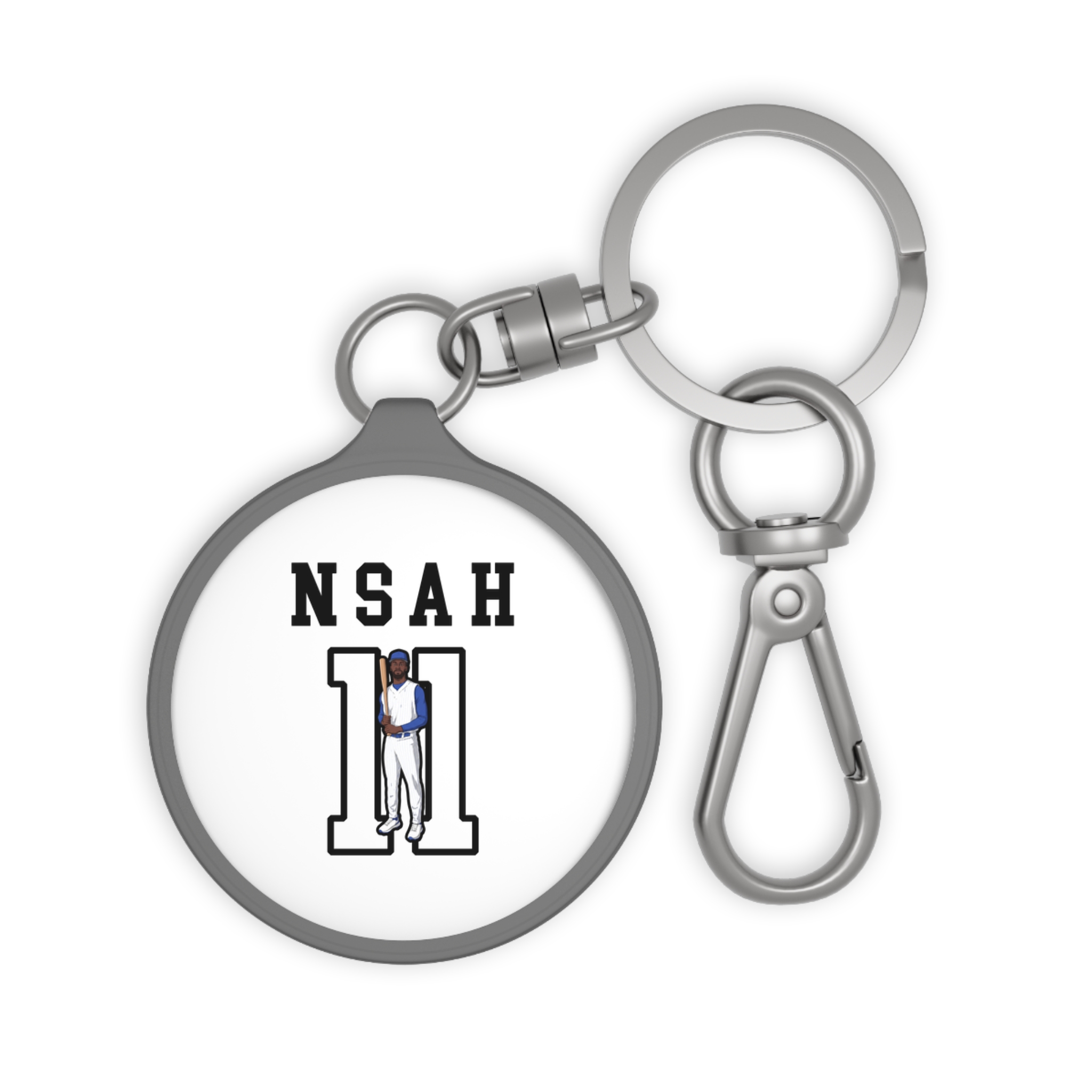 Keychain — character_shirsey in Grey