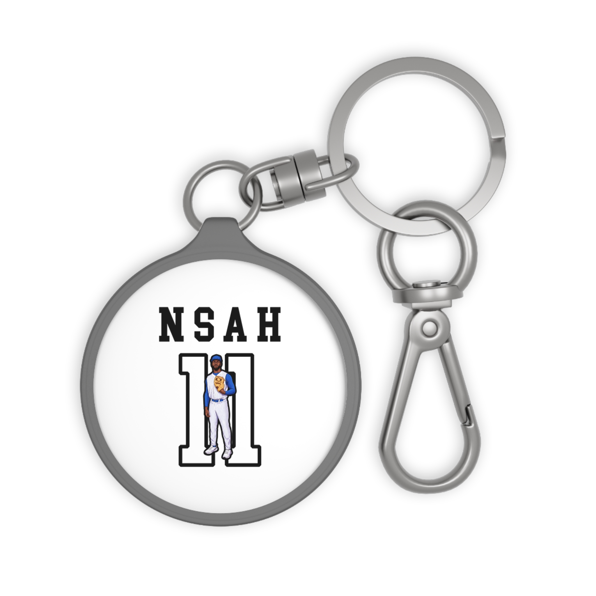 Keychain — character_shirsey in Grey