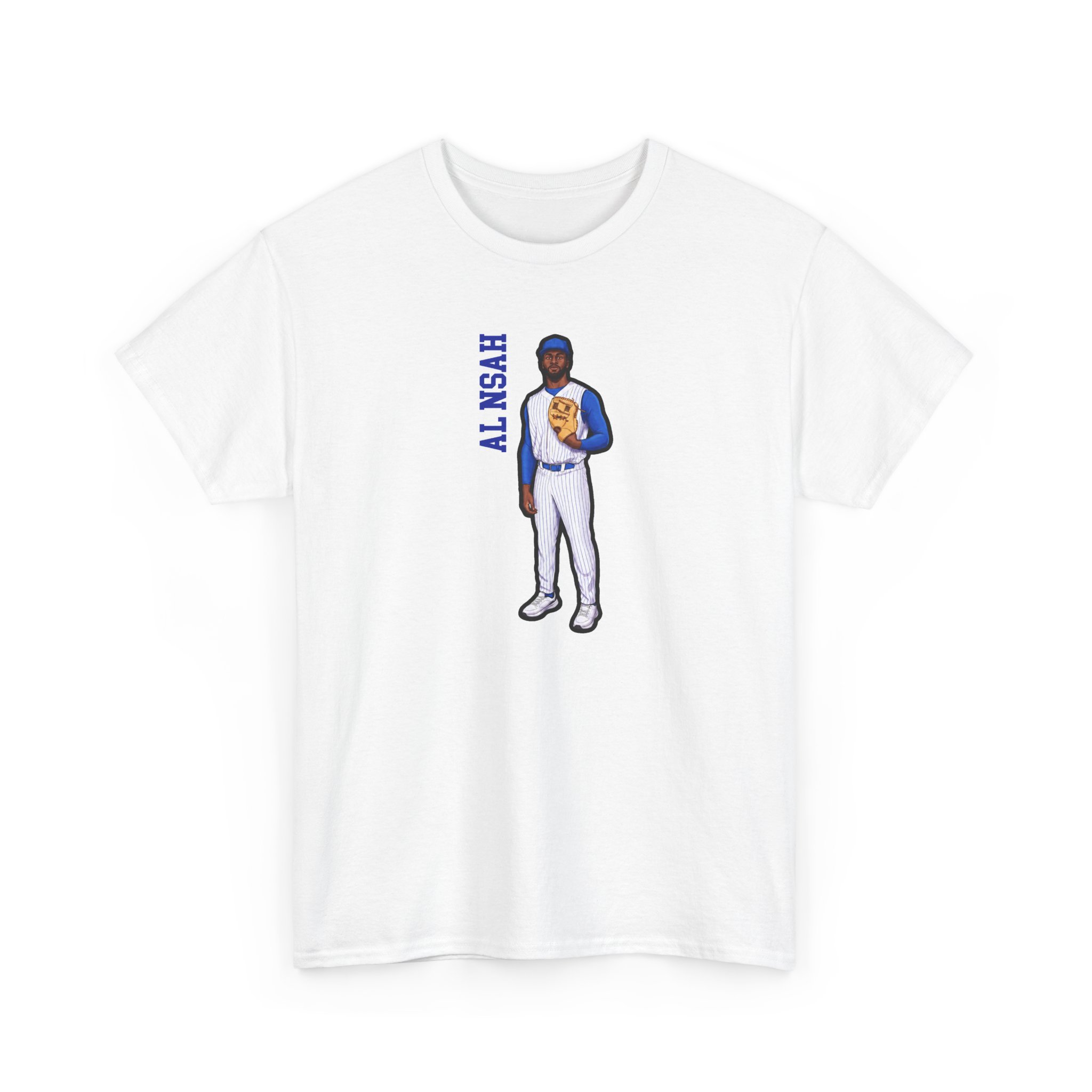 Tee — character_name_vertical in White