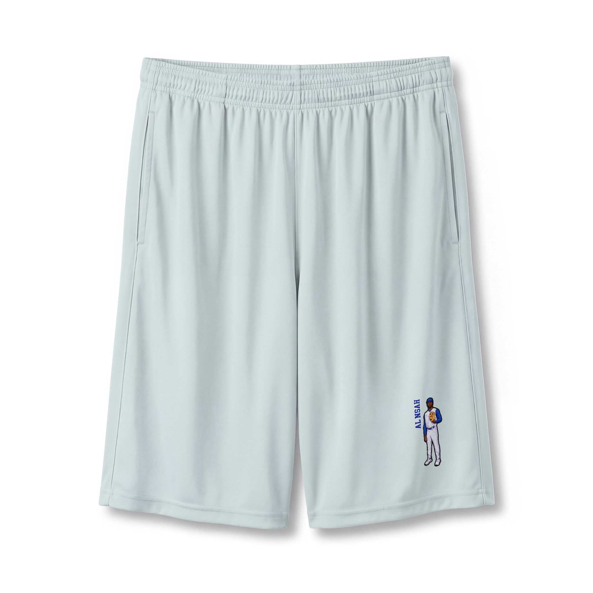 Shorts — character_name_vertical in Silver