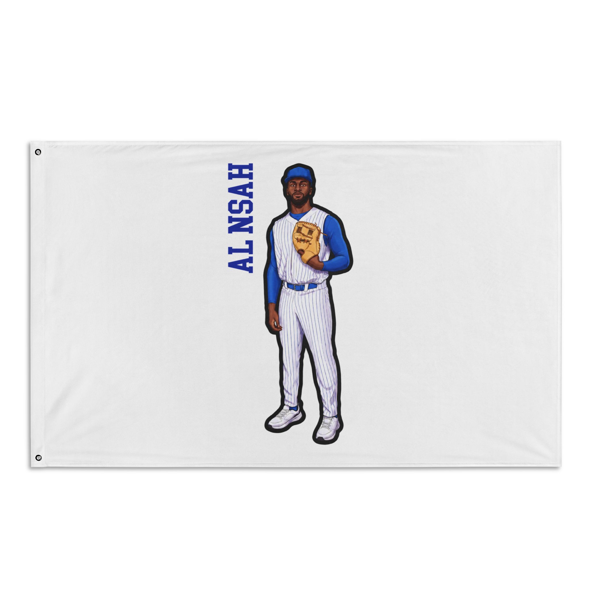 Flag (35 × 56 in) — character_name_vertical in Classic