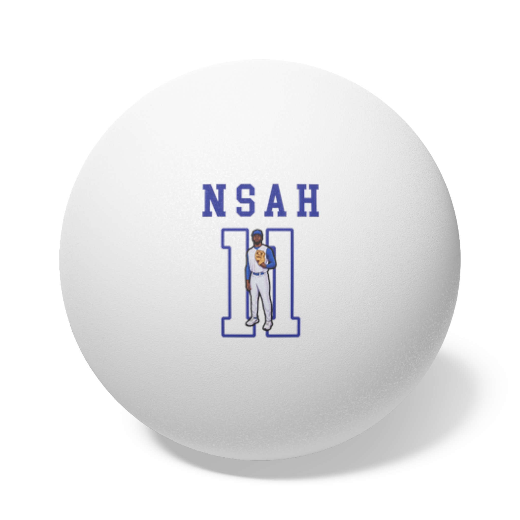 Ping Pong Balls, 6 pcs — character_shirsey in White