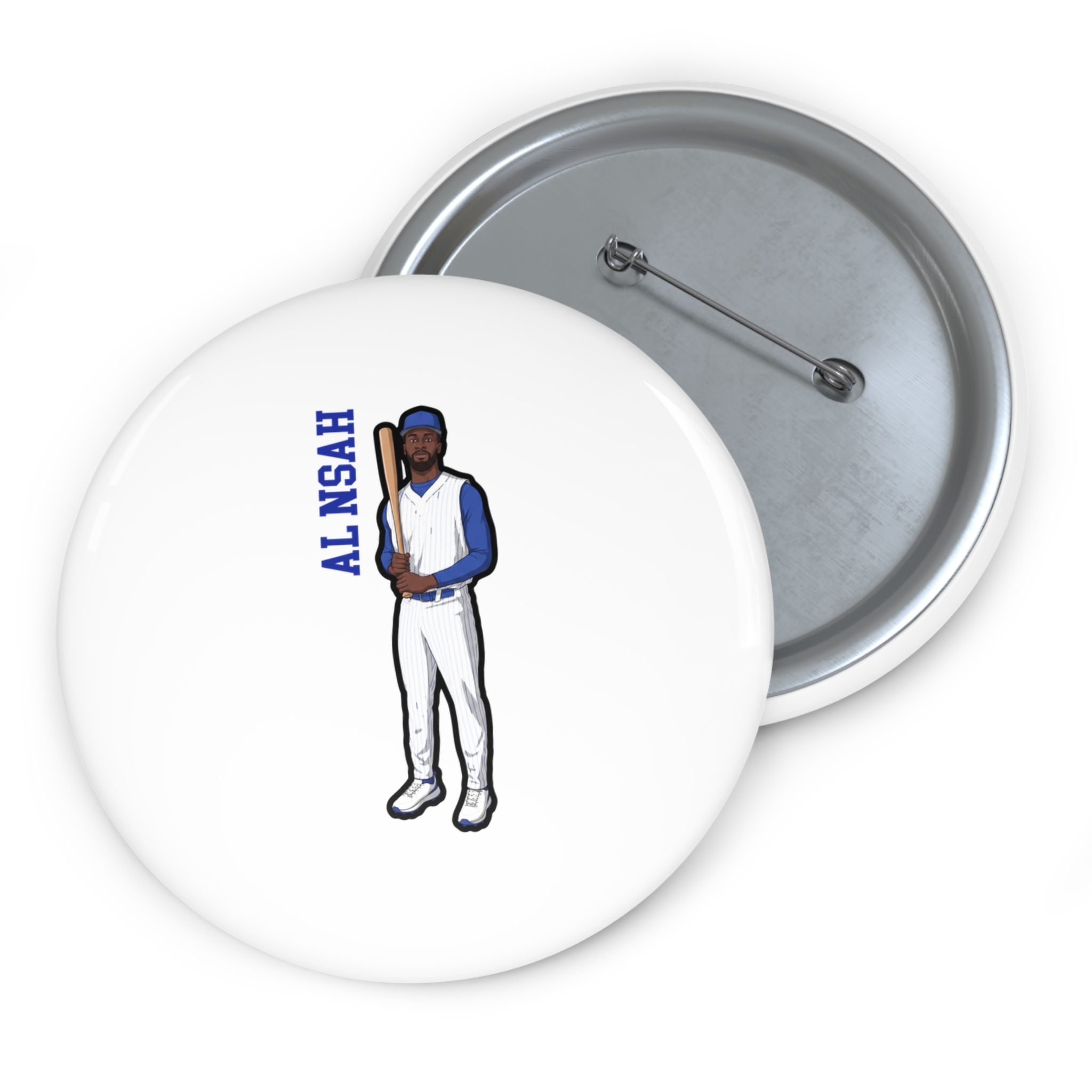 Game Day Pin — character_name_vertical in Classic
