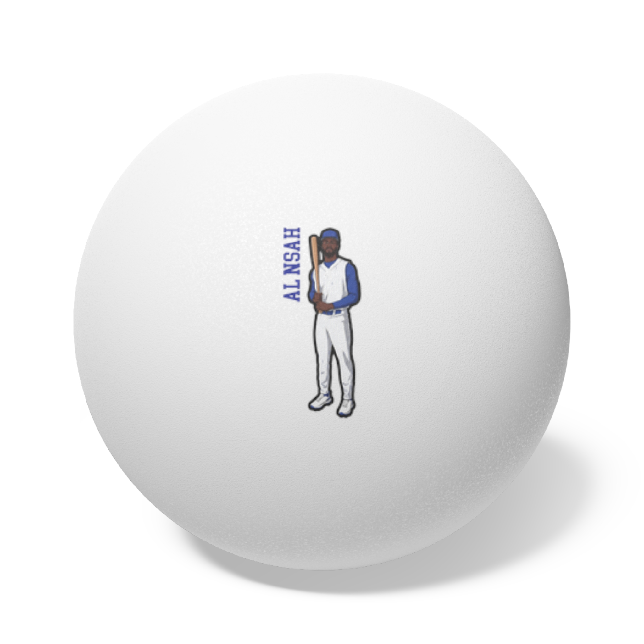 Ping Pong Balls, 6 pcs — character_name_vertical in White