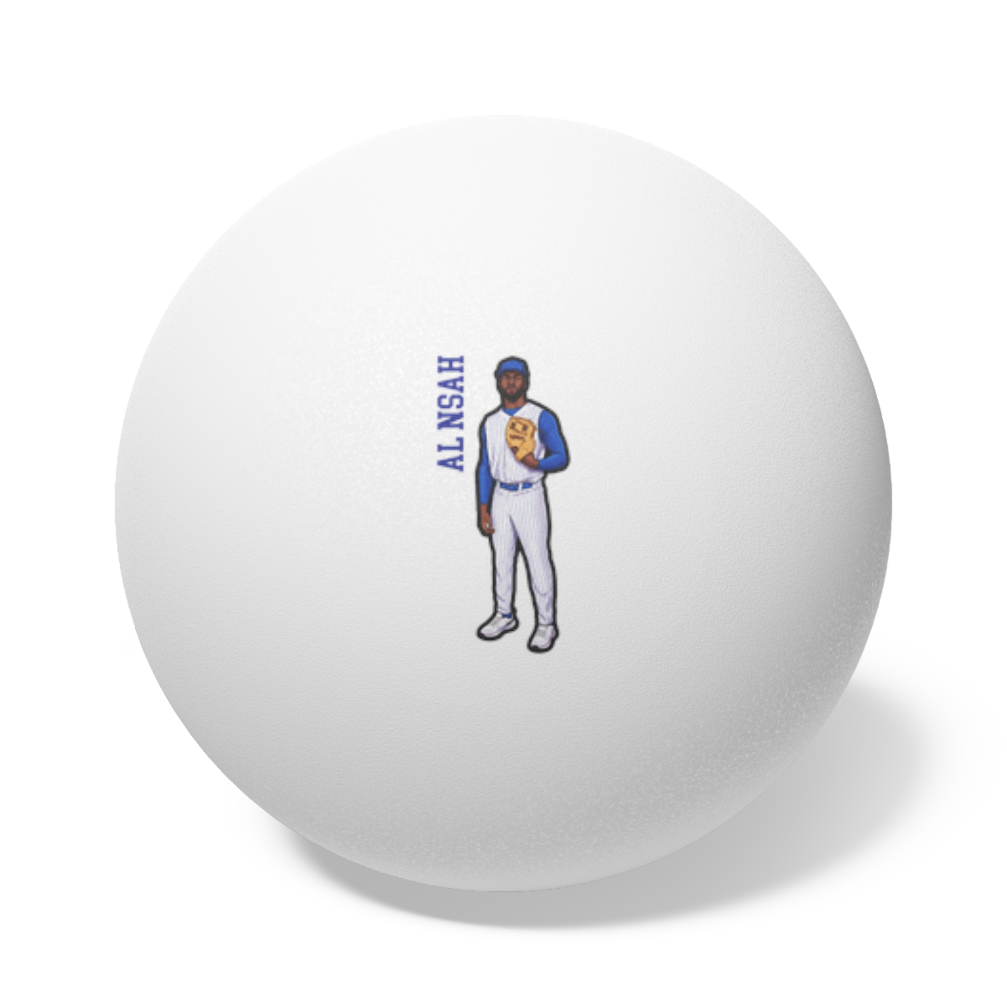 Ping Pong Balls, 6 pcs — character_name_vertical in White