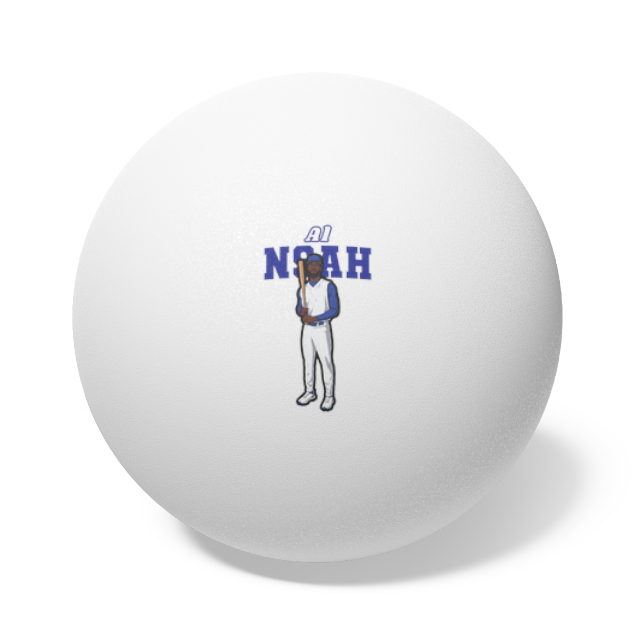 Ping Pong Balls, 6 pcs — character_name_arch in White