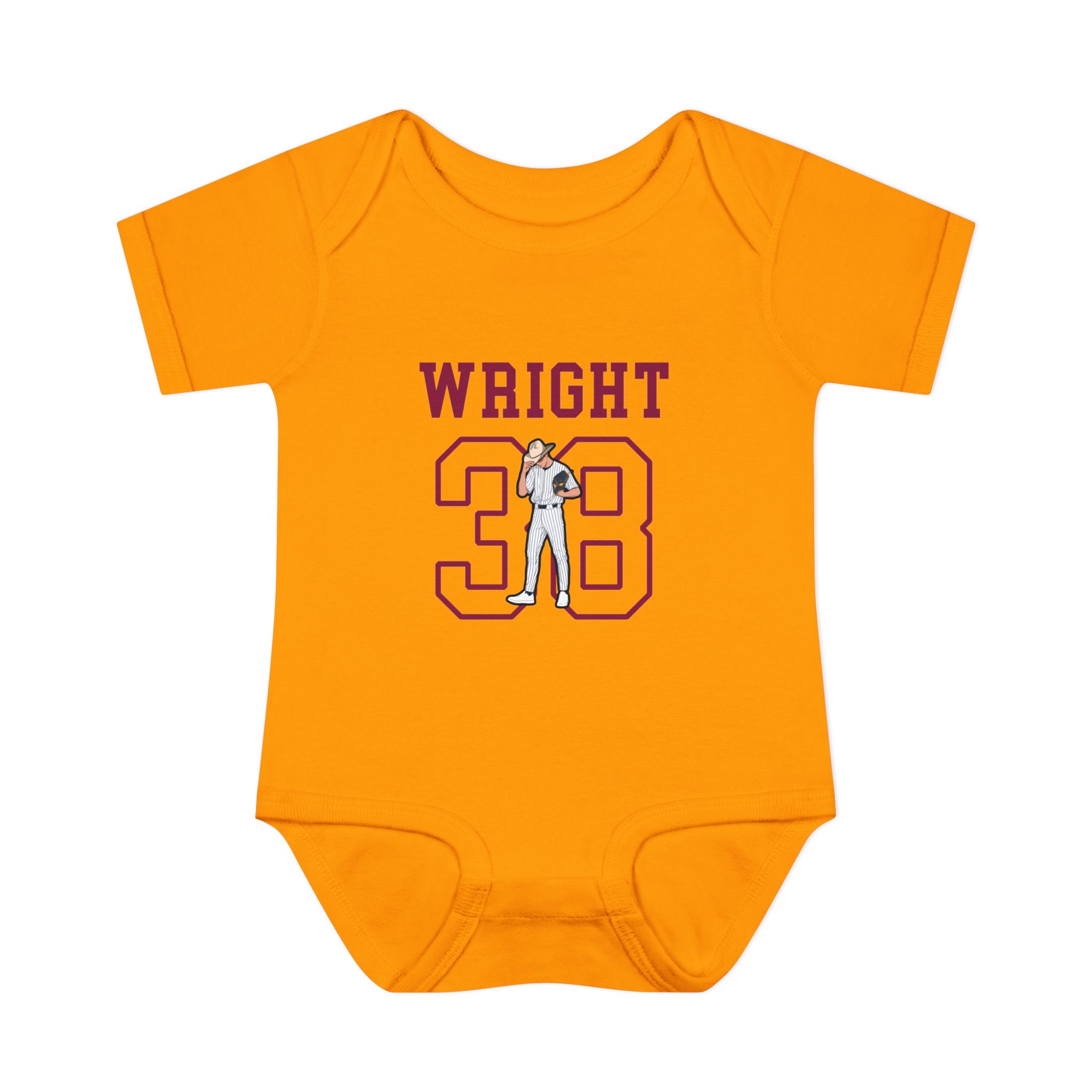 Baby Onesie — character_shirsey in Gold