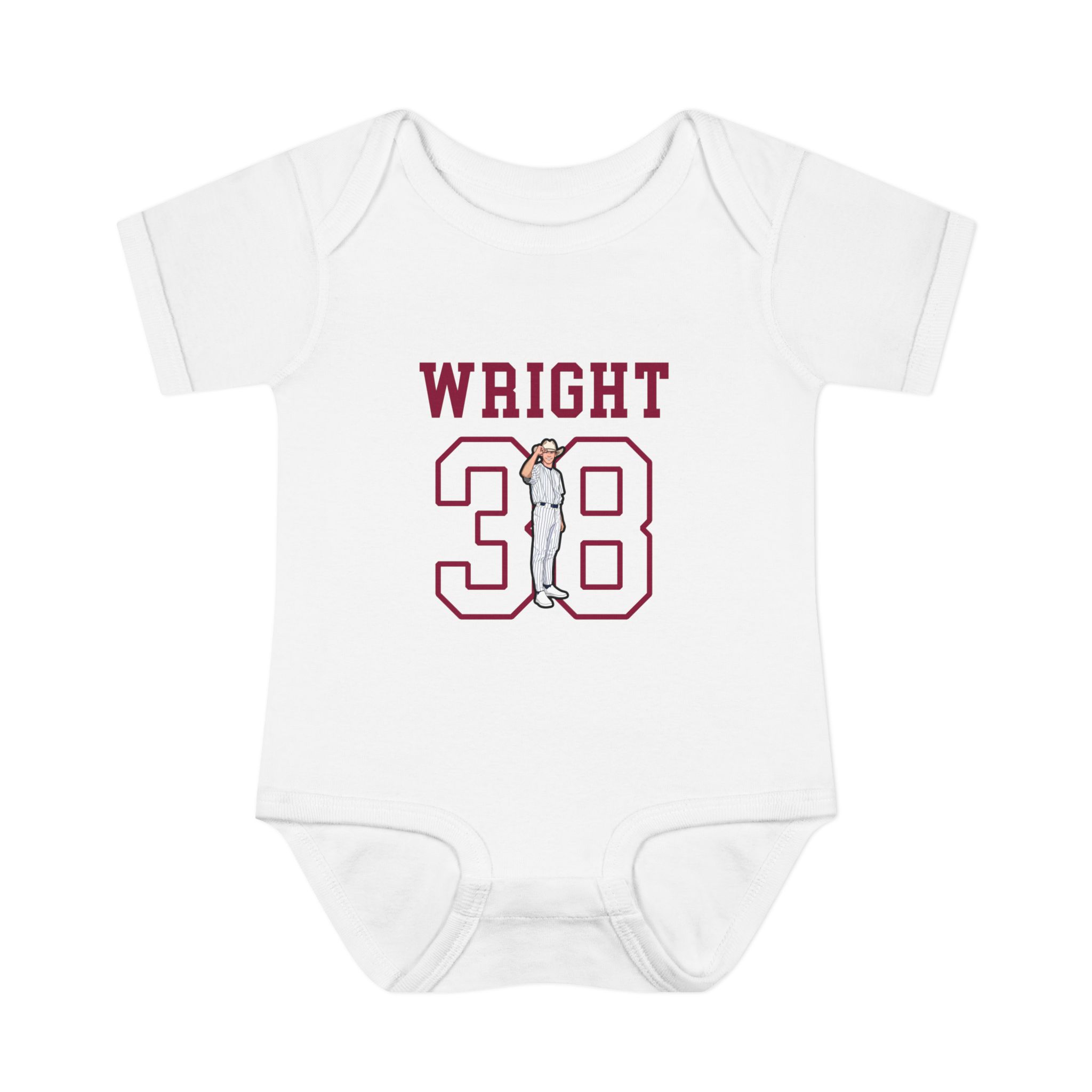 Baby Onesie — character_shirsey in White