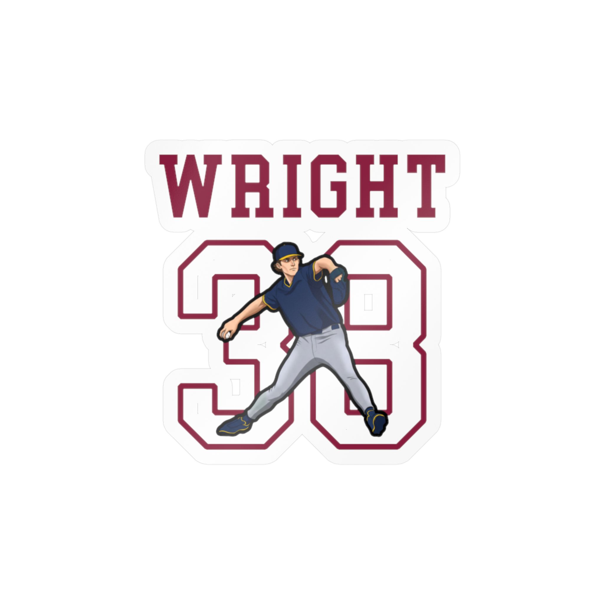 Vinyl Sticker — character_shirsey in Classic