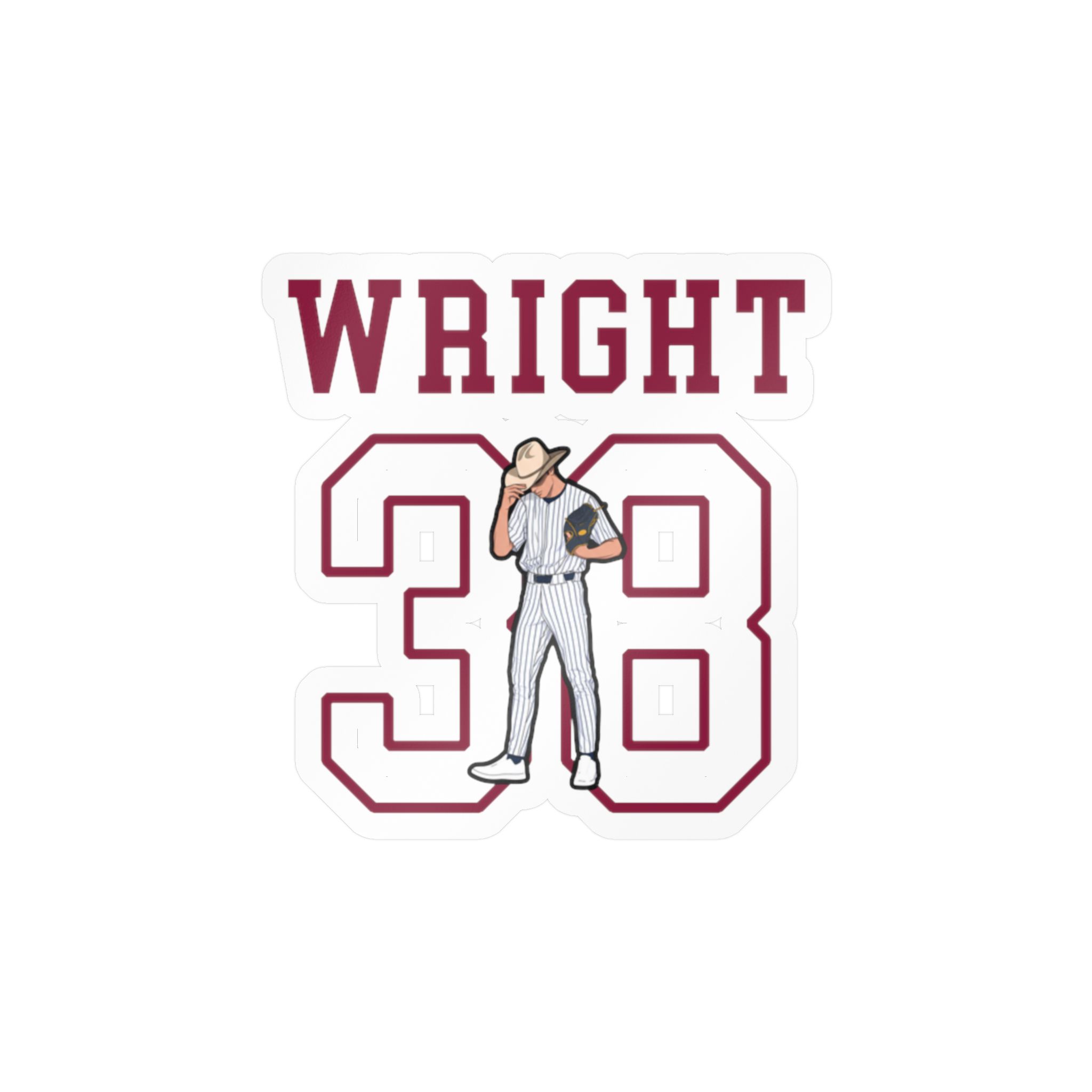 Vinyl Sticker — character_shirsey in Classic