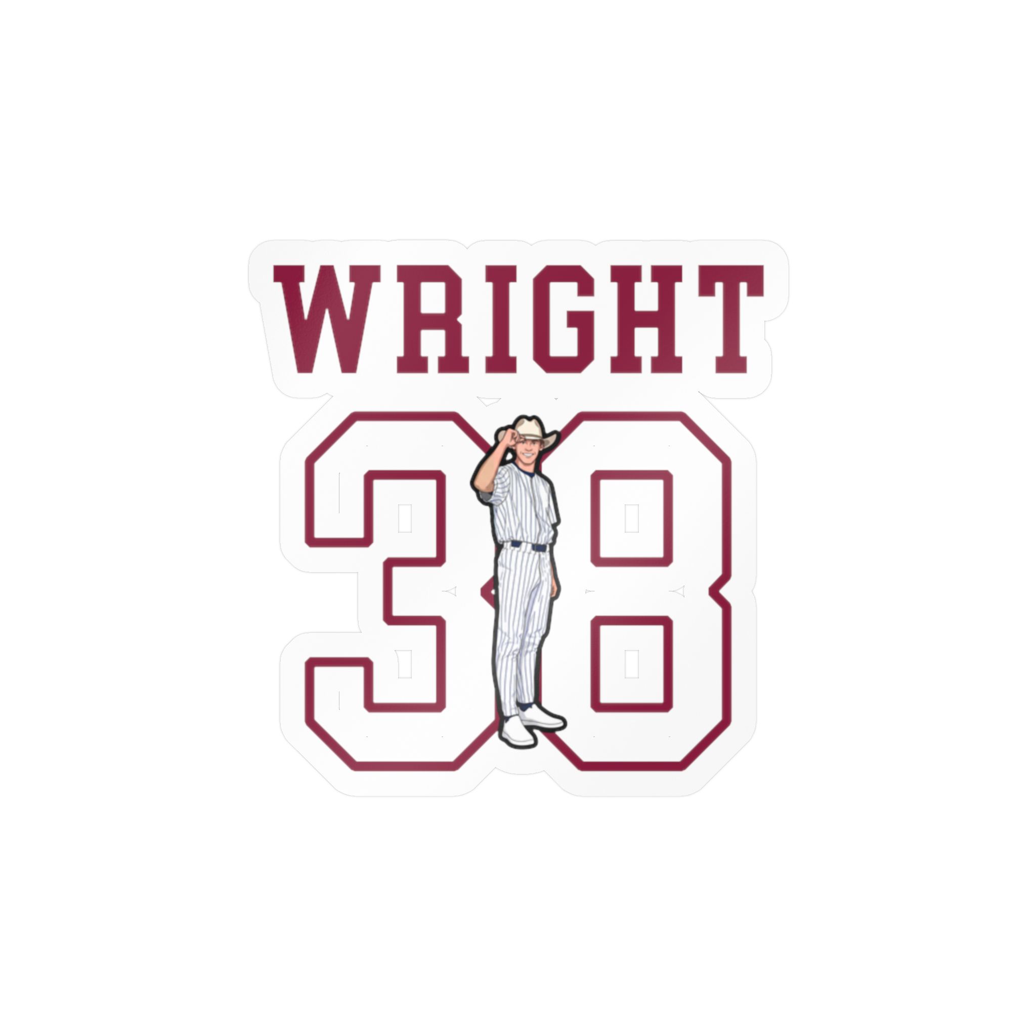 Vinyl Sticker — character_shirsey in Classic