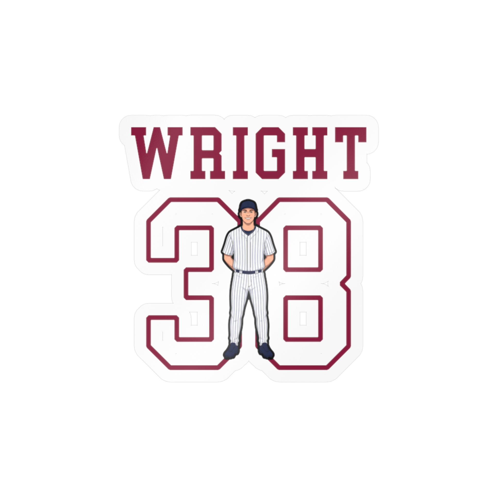 Vinyl Sticker — character_shirsey in Classic