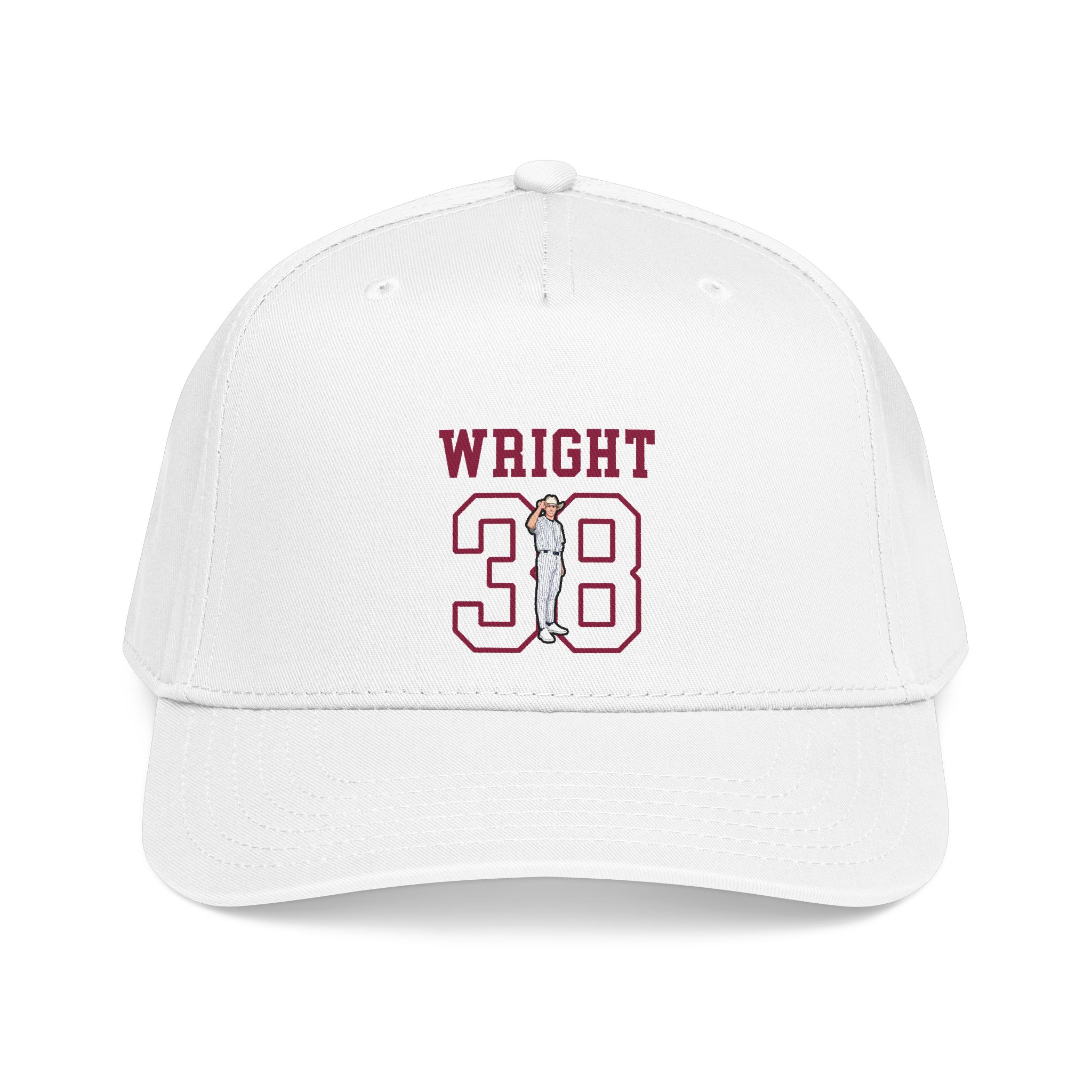 Baseball Cap — character_shirsey in White