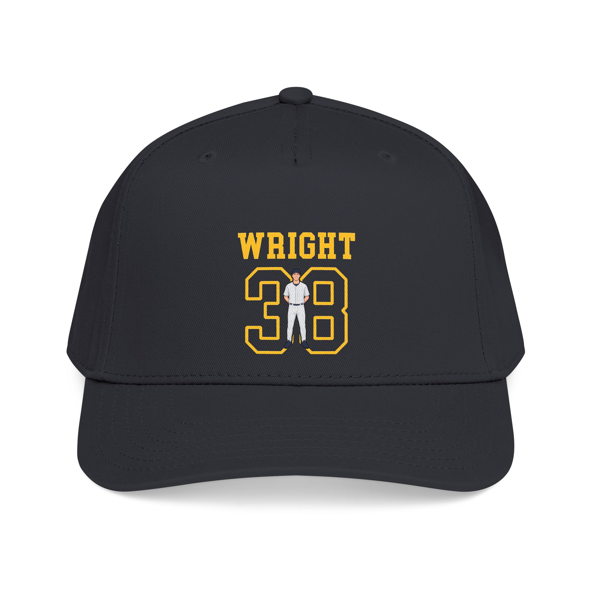 Baseball Cap — character_shirsey in Black