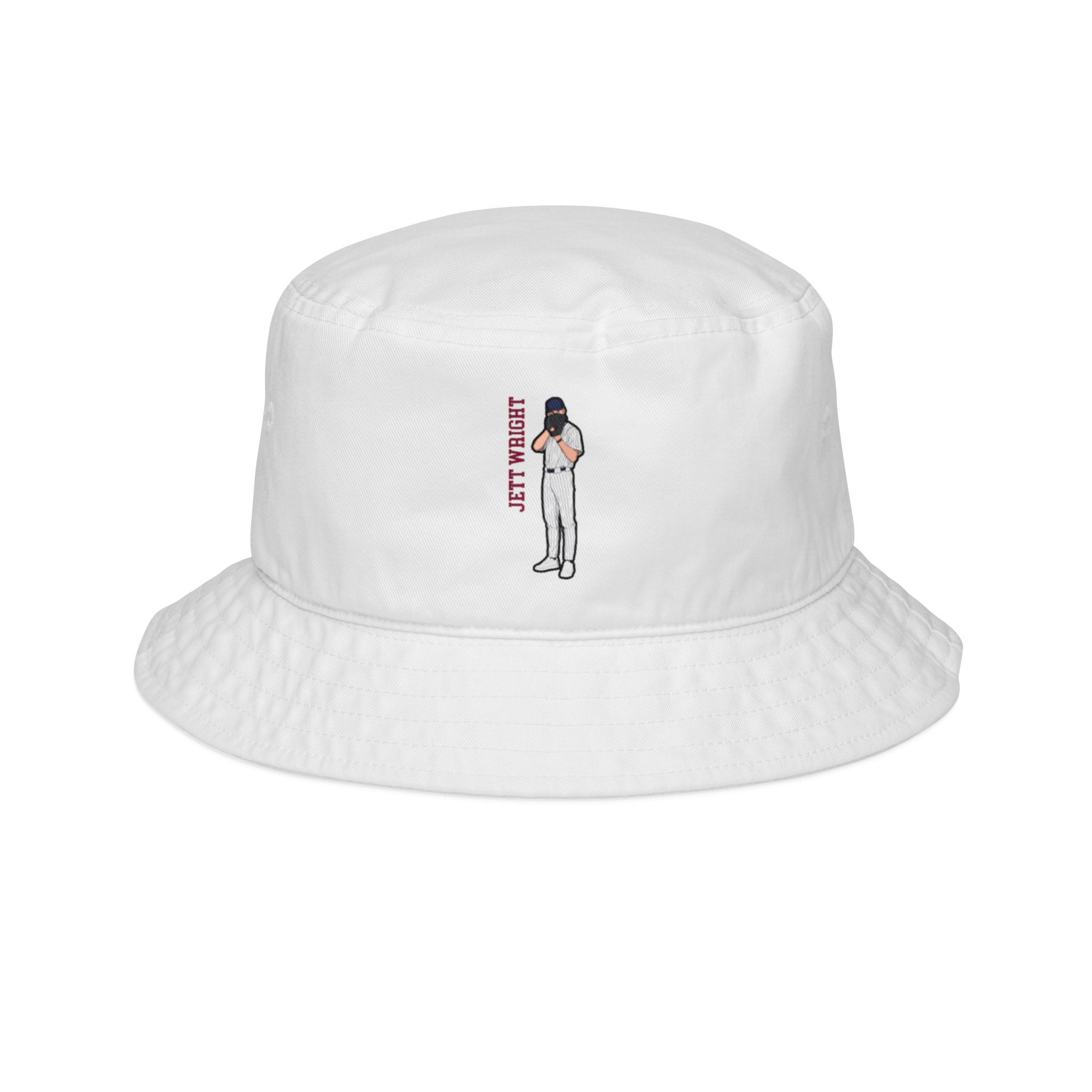 Bucket Hat — character_name_vertical in White