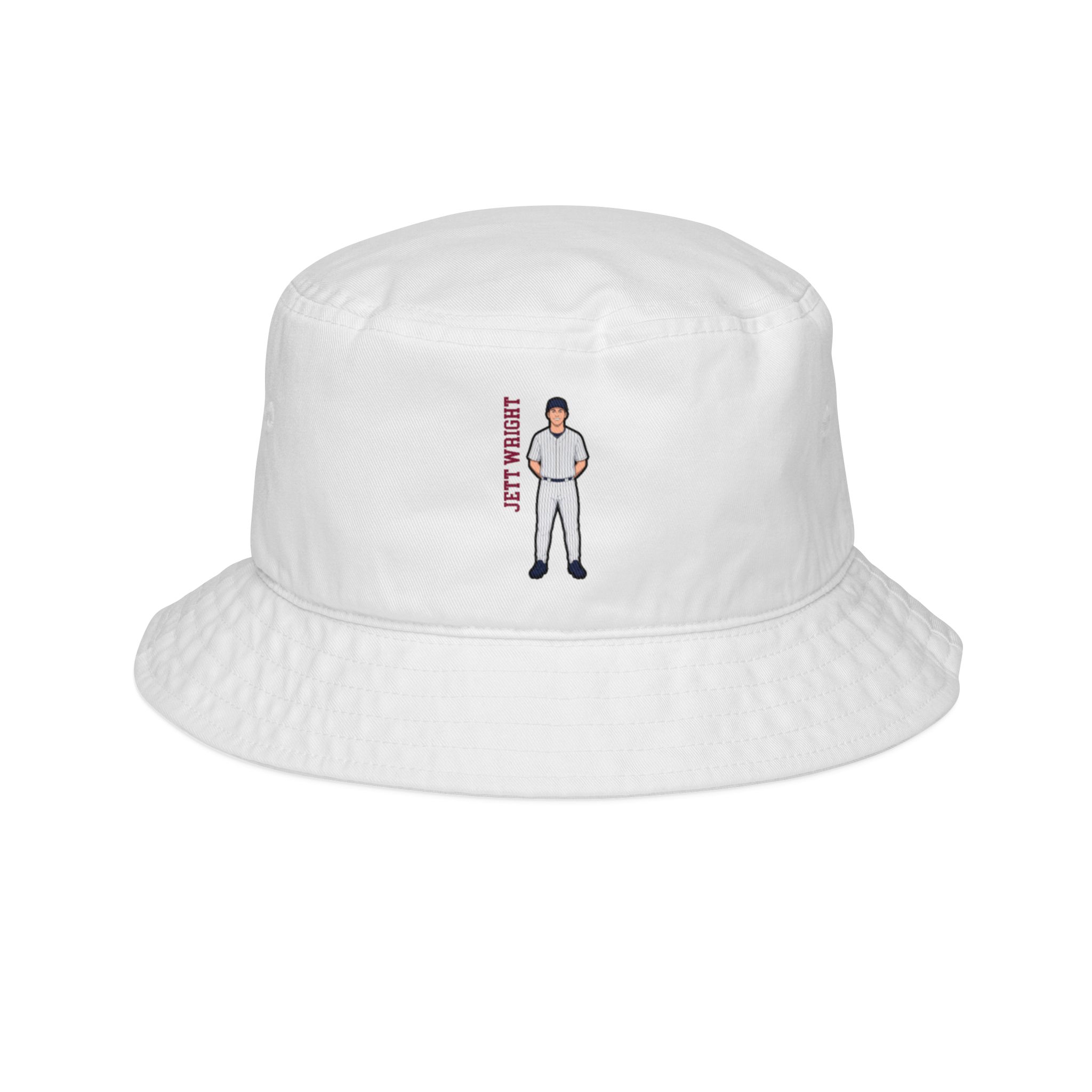 Bucket Hat — character_name_vertical in White