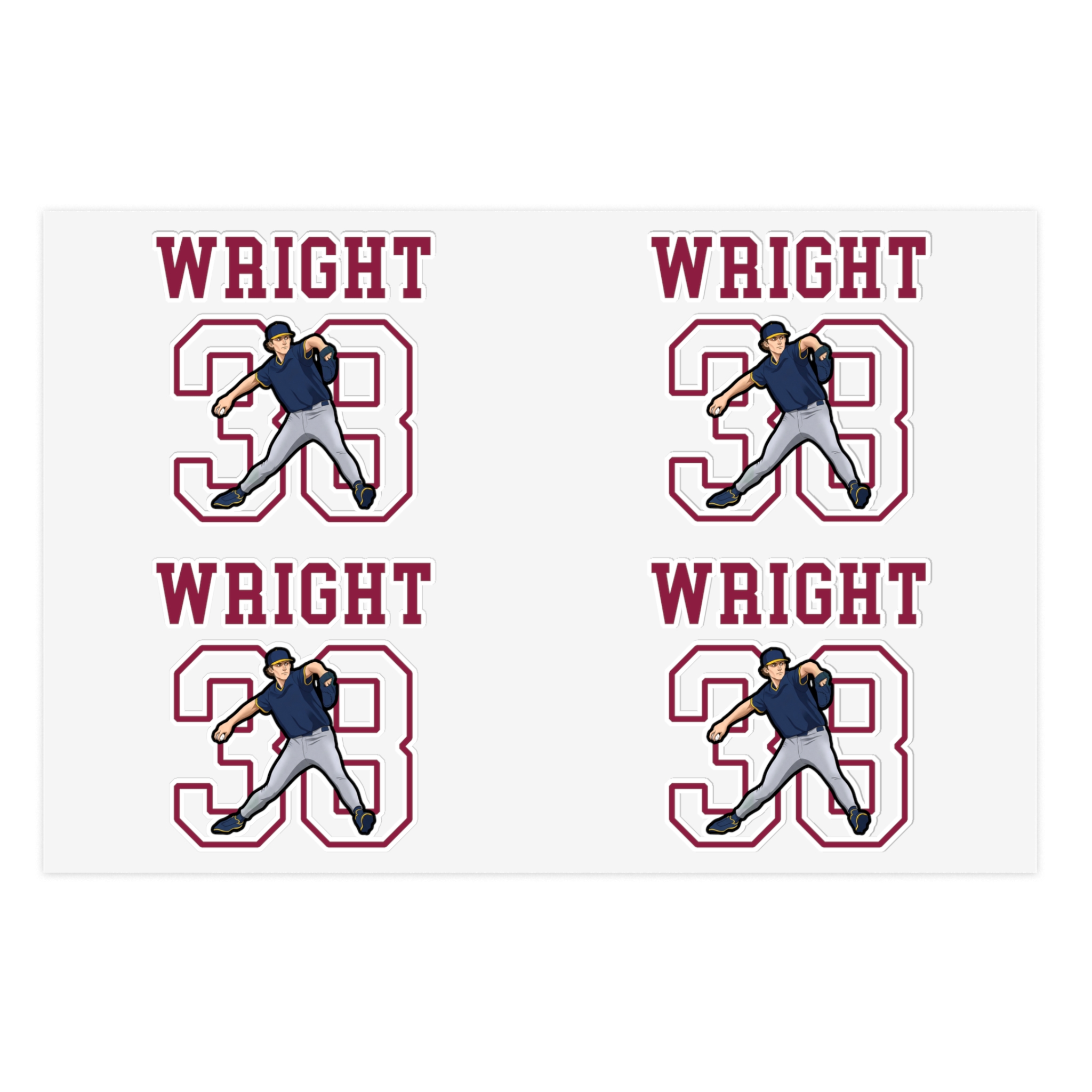 Sticker Sheet — character_shirsey in Classic