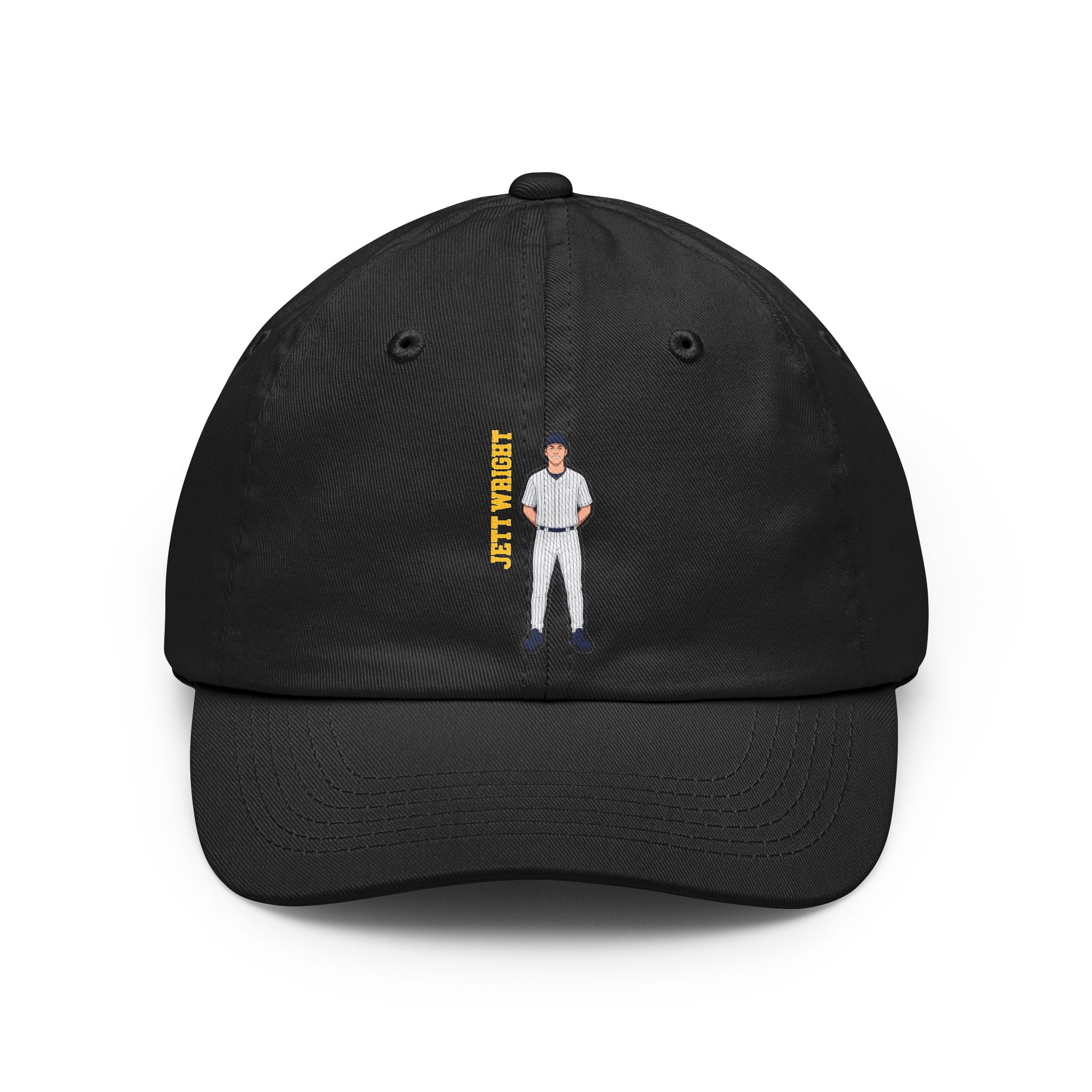 Classic Cap — character_name_vertical in Black