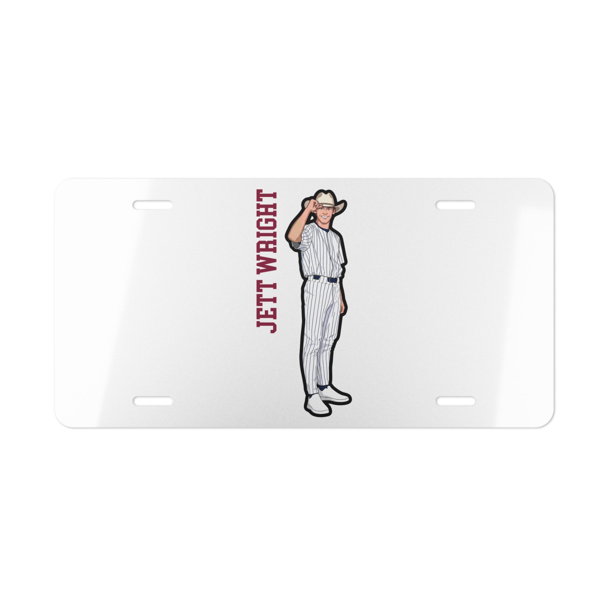 License Plate — character_name_vertical in Classic
