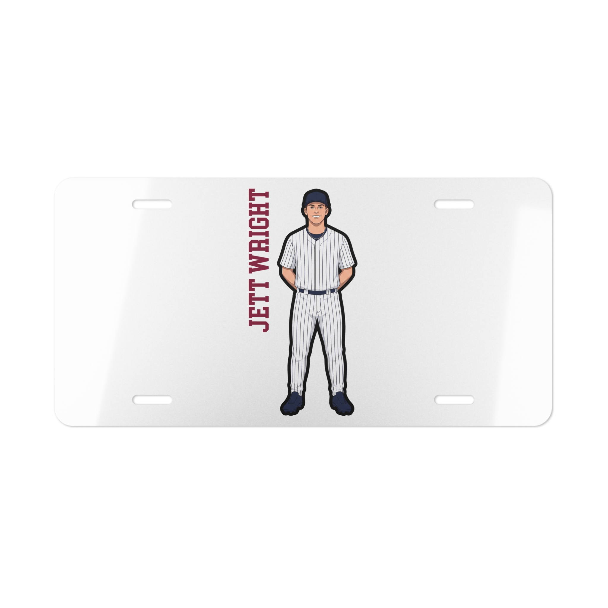 License Plate — character_name_vertical in Classic