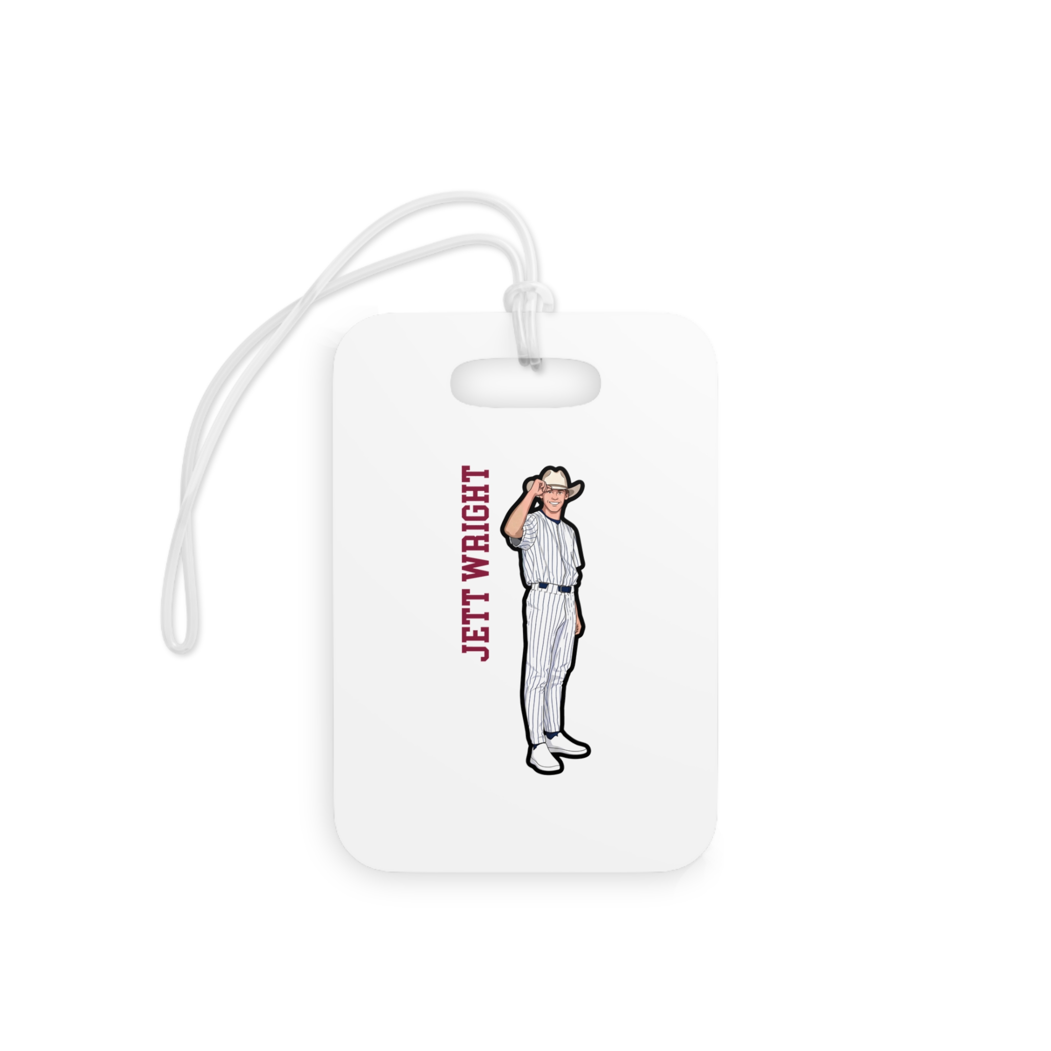 Bag Tag — character_name_vertical in Classic