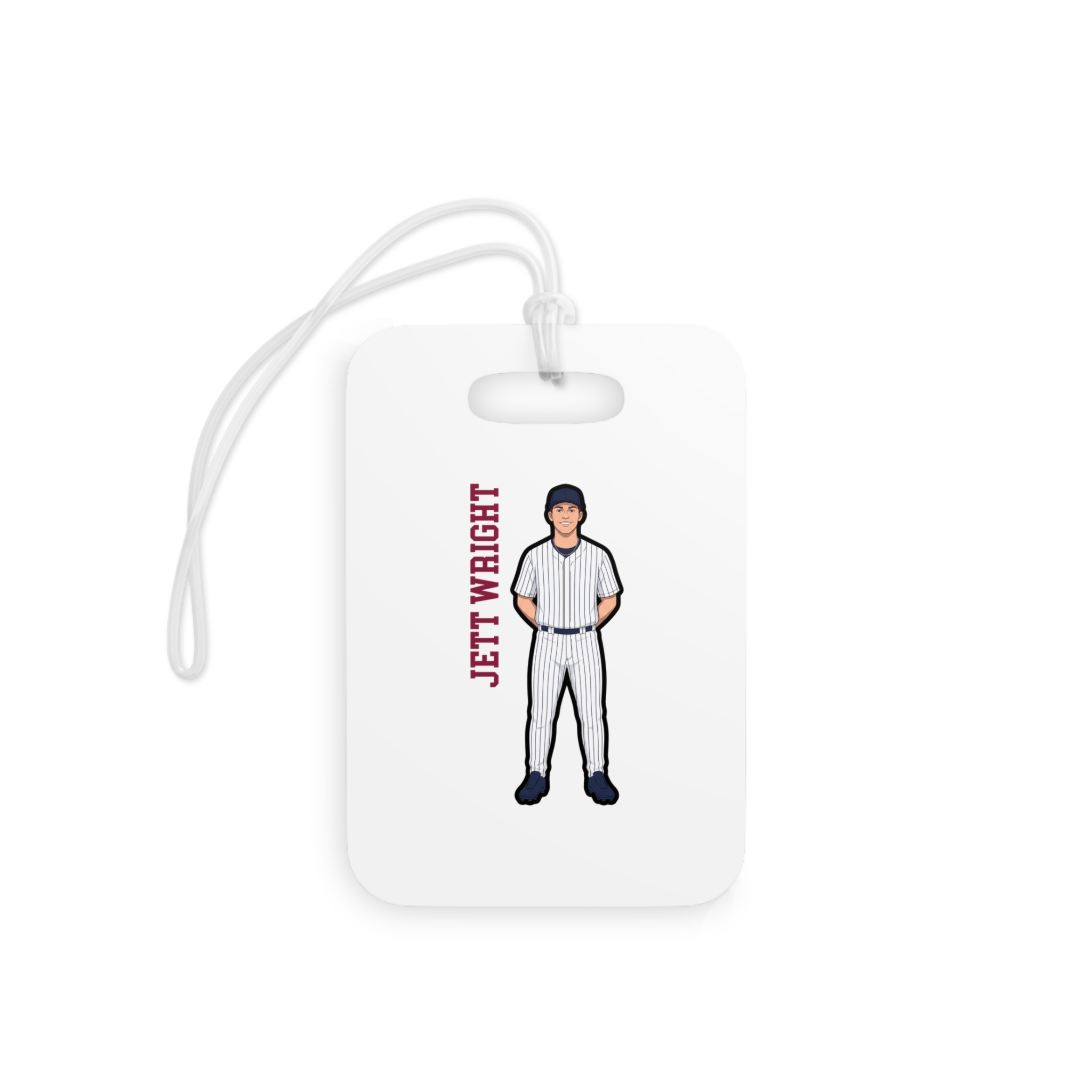 Bag Tag — character_name_vertical in Classic