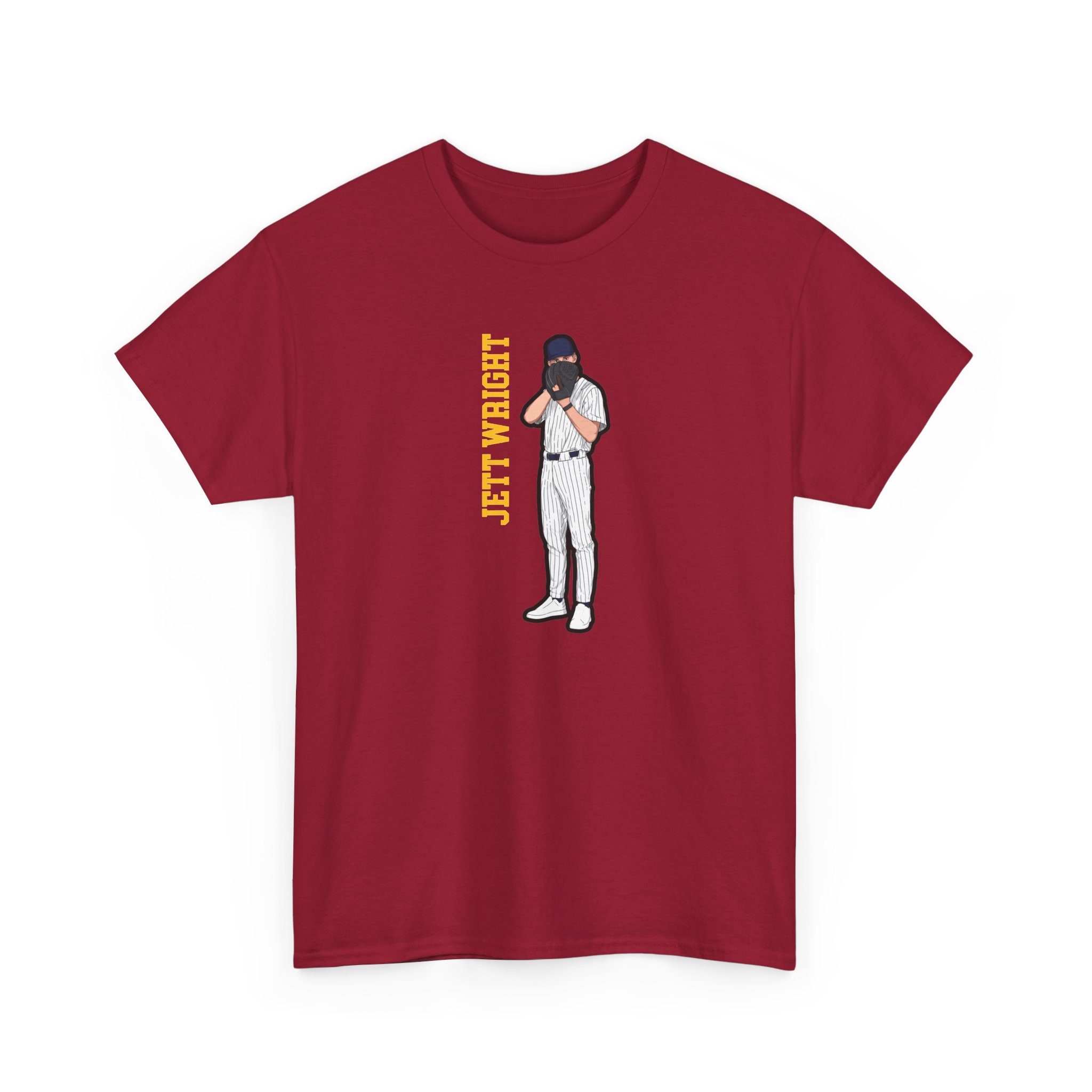 Tee — character_name_vertical in Cardinal
