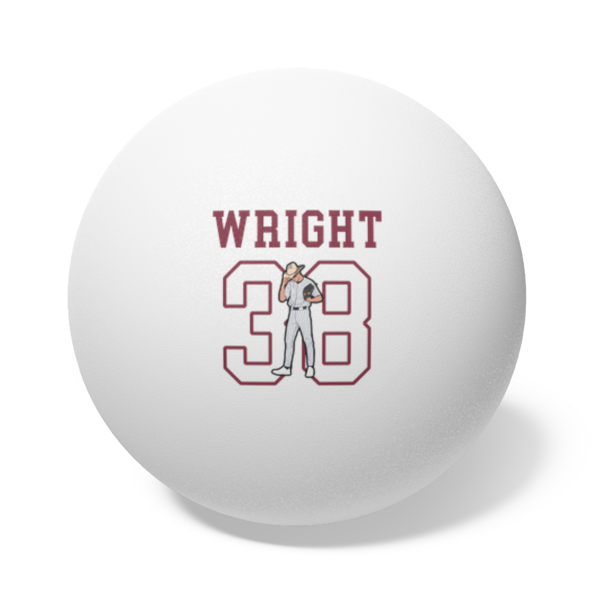 Ping Pong Balls, 6 pcs — character_shirsey in White