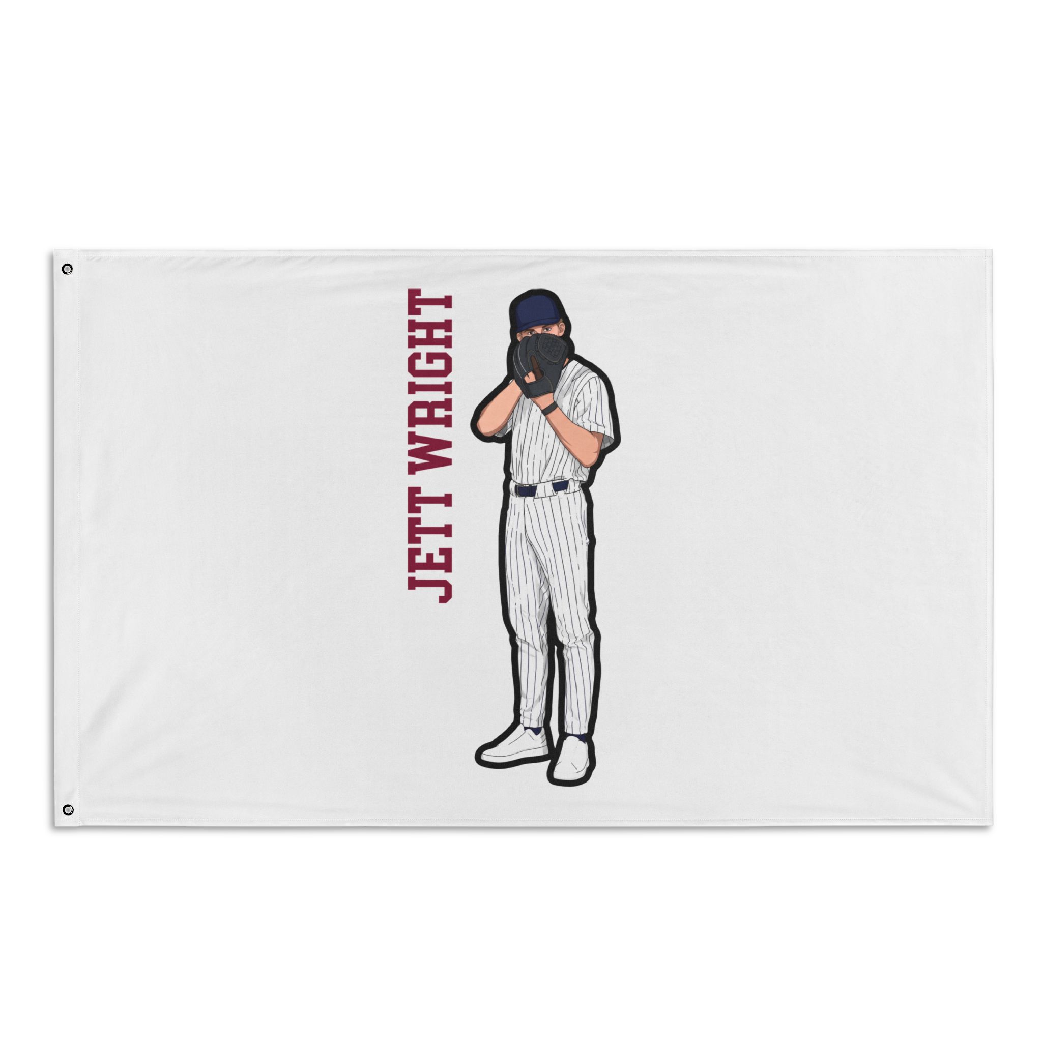 Flag (35 × 56 in) — character_name_vertical in Classic