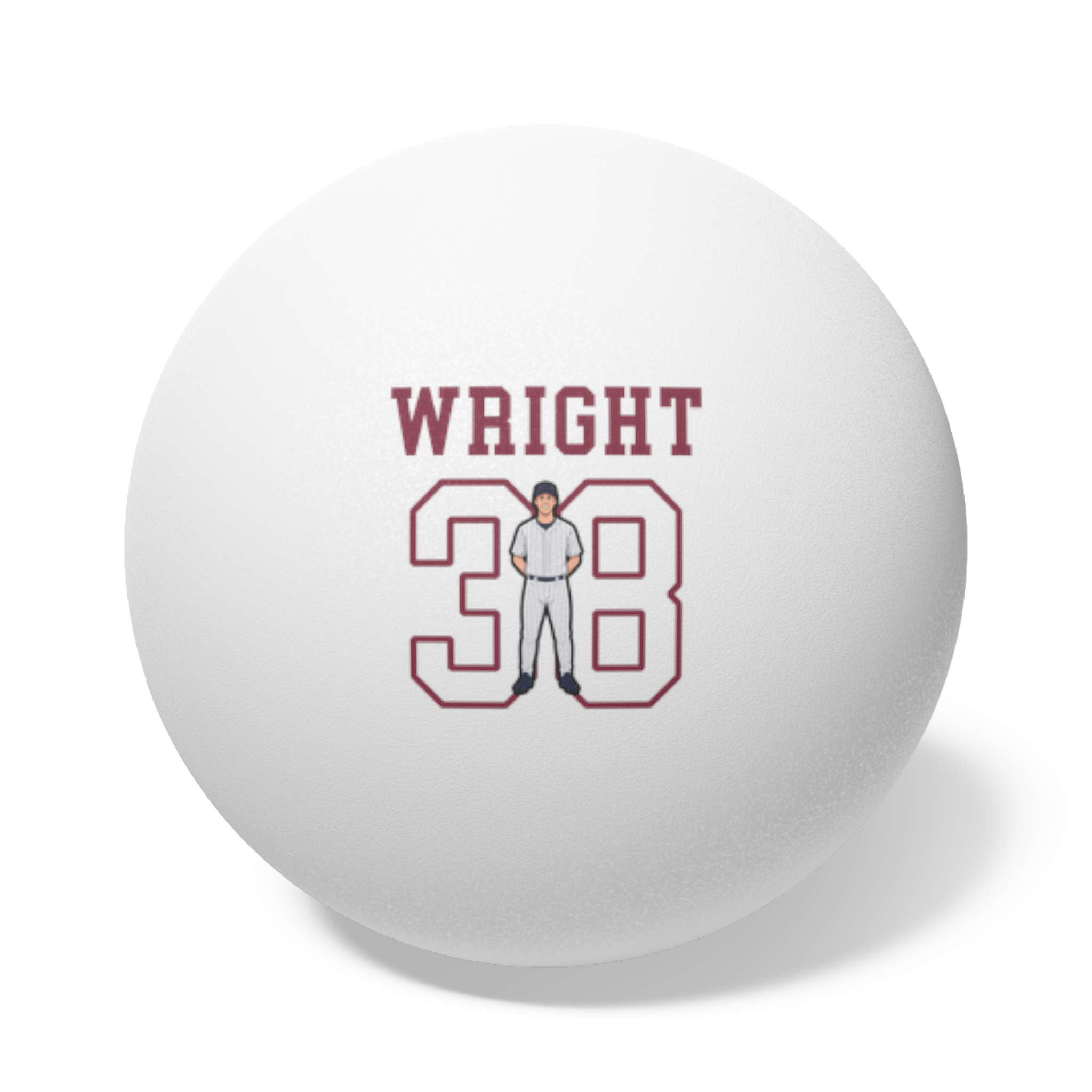 Ping Pong Balls, 6 pcs — character_shirsey in White