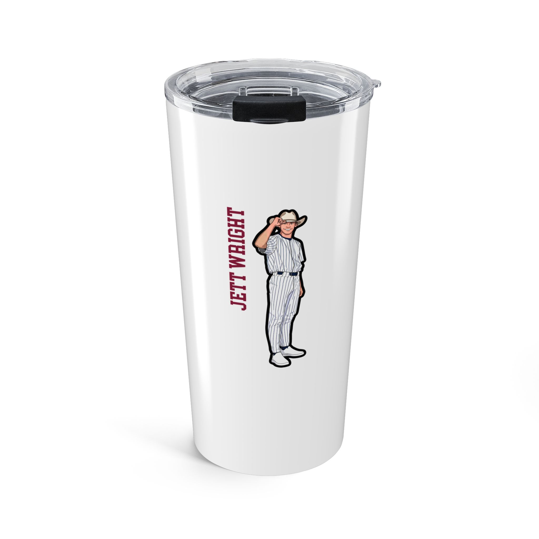 20oz Tumbler — character_name_vertical in Classic
