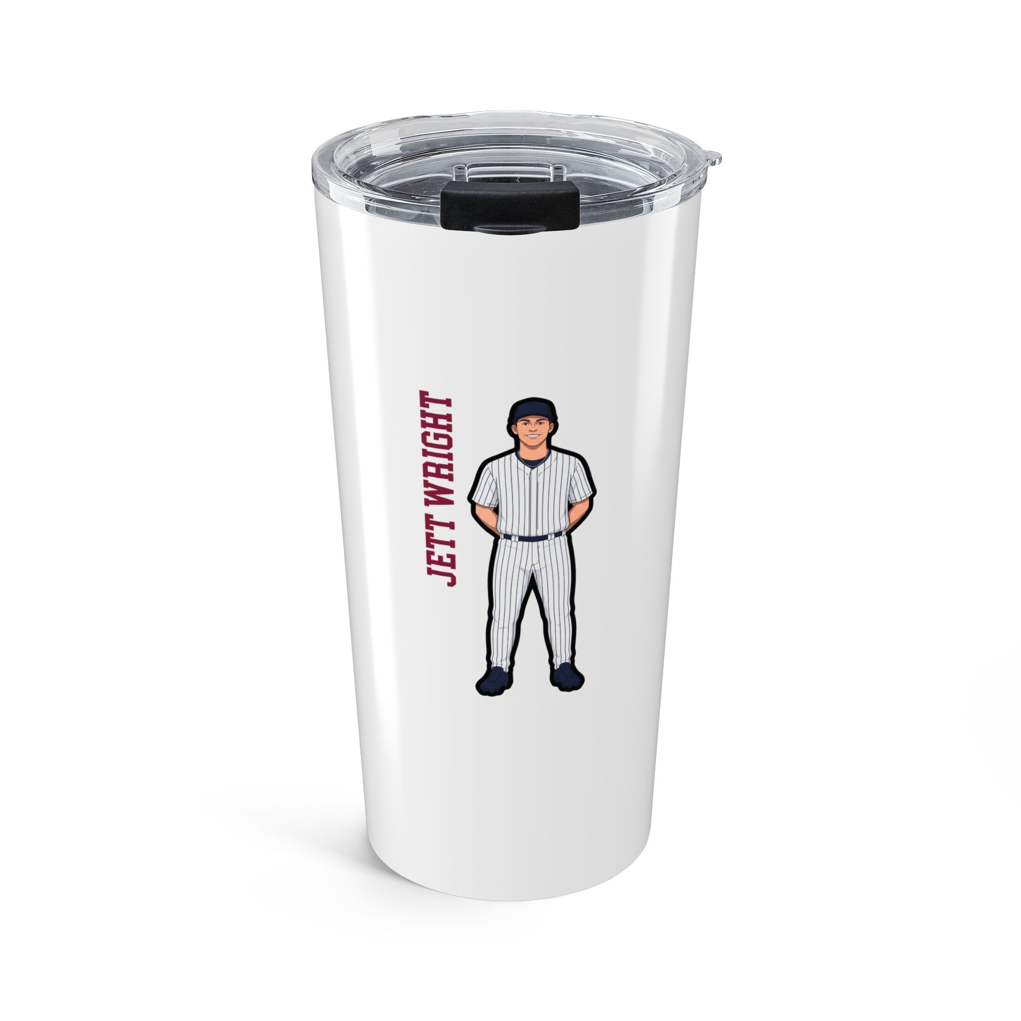 20oz Tumbler — character_name_vertical in Classic