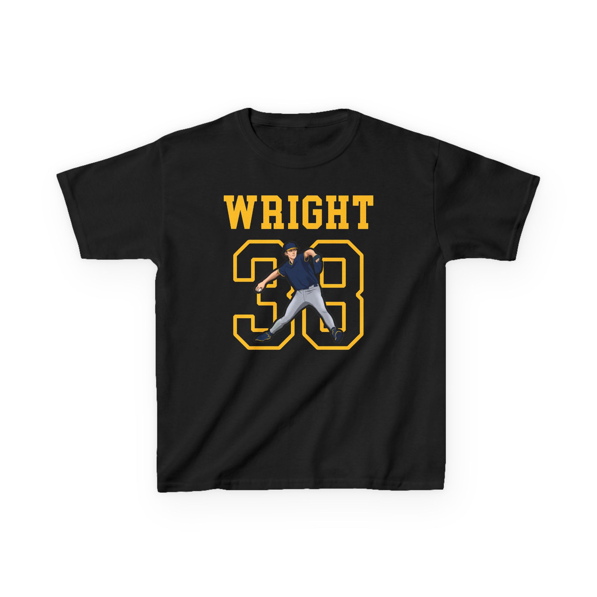 Youth Tee — character_shirsey in Black