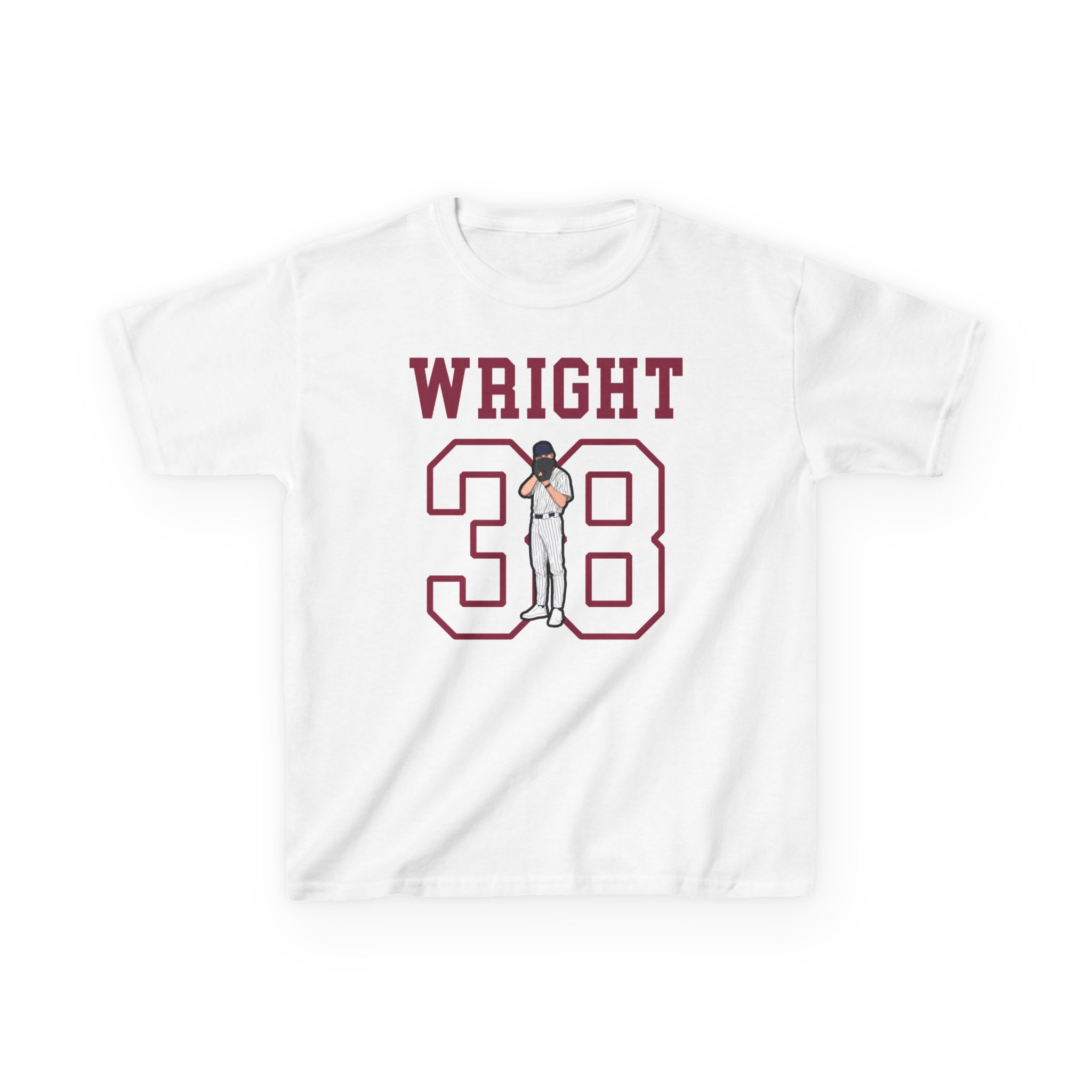 Youth Tee — character_shirsey in White