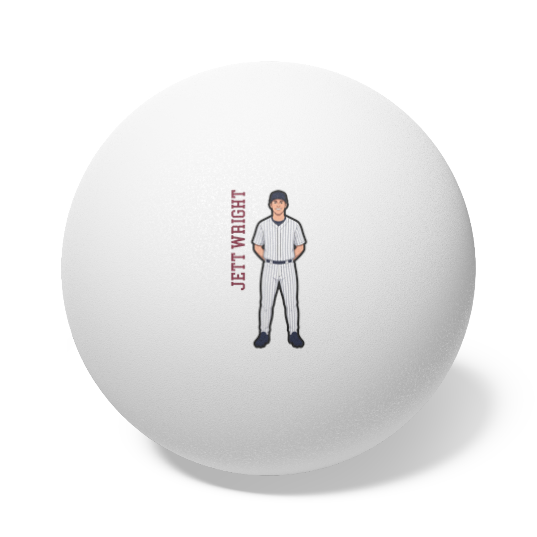 Ping Pong Balls, 6 pcs — character_name_vertical in White