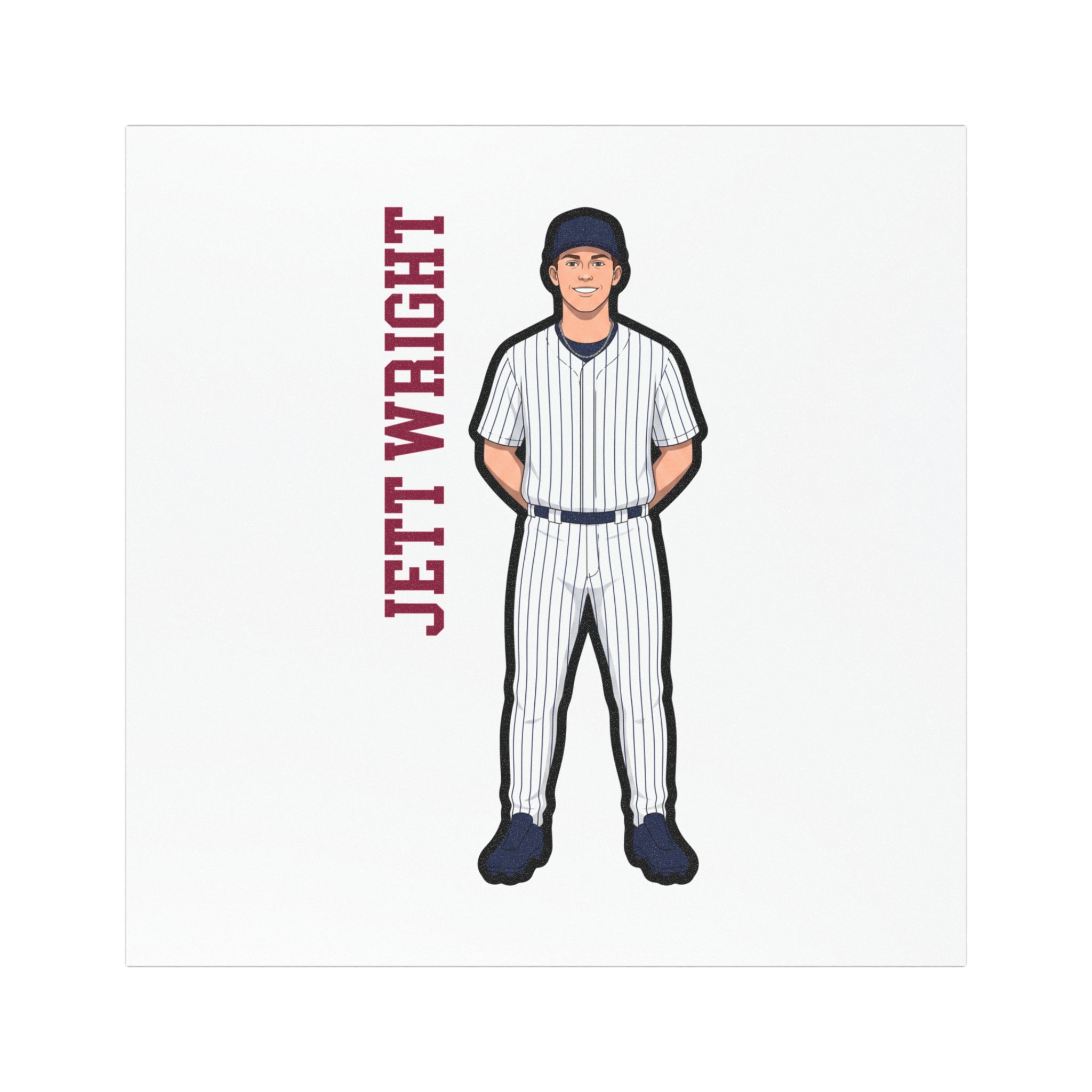 Car Magnets — character_name_vertical in Classic