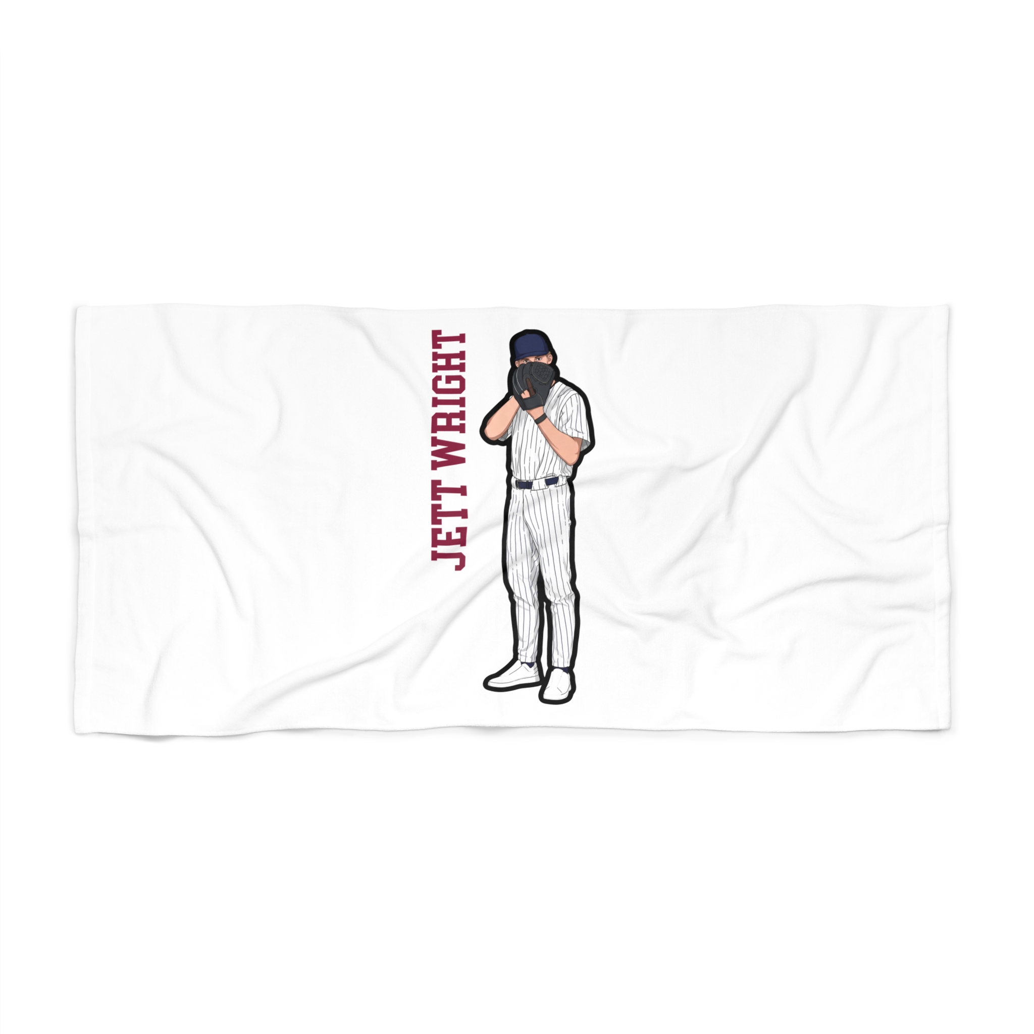 Beach Towel — character_name_vertical in Classic