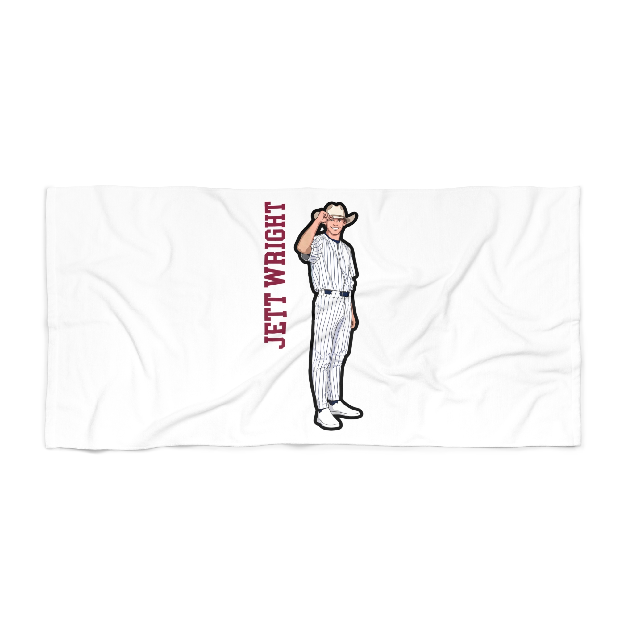 Beach Towel — character_name_vertical in Classic