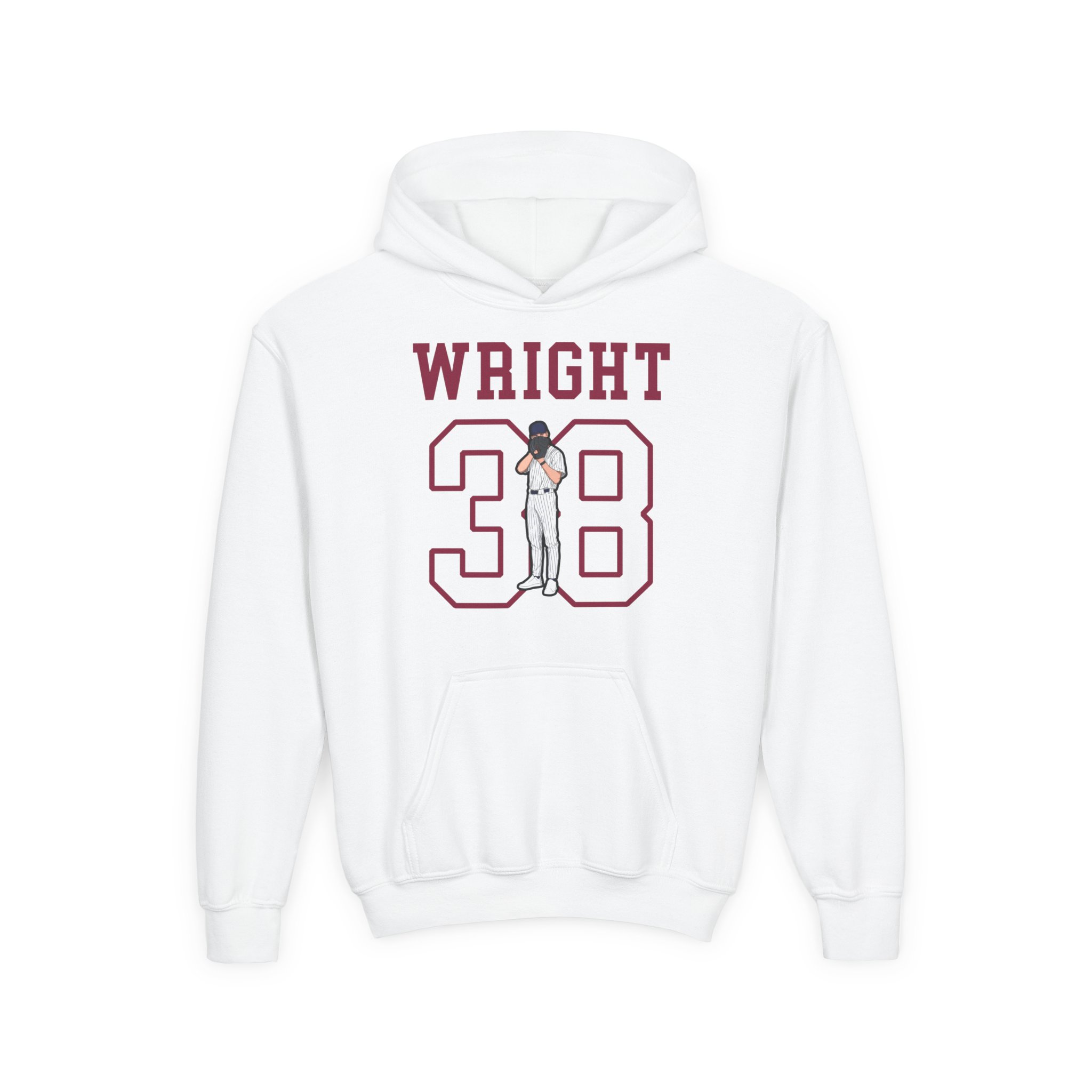 Youth Hoodie — character_shirsey in White