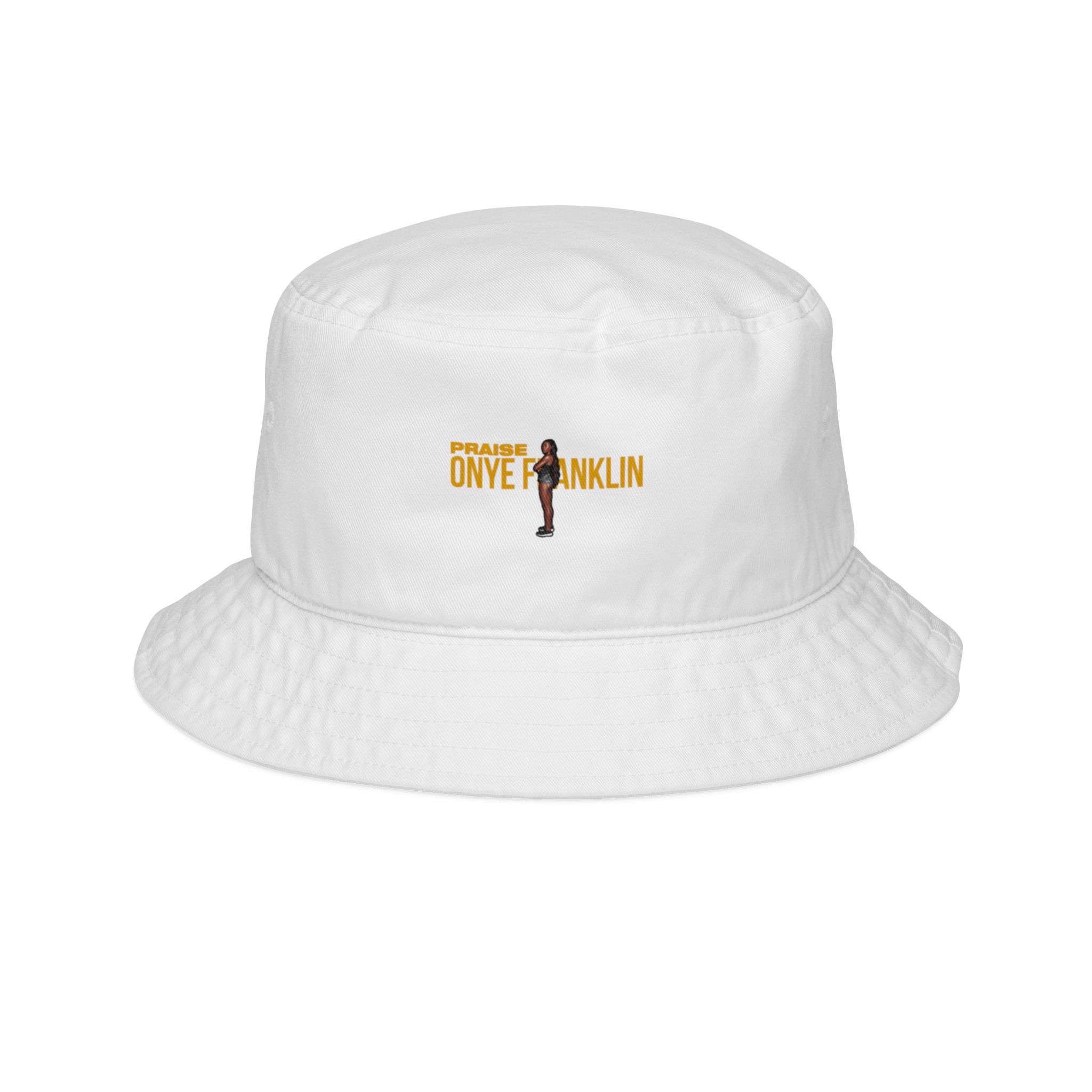 Bucket Hat — character_player_name in White