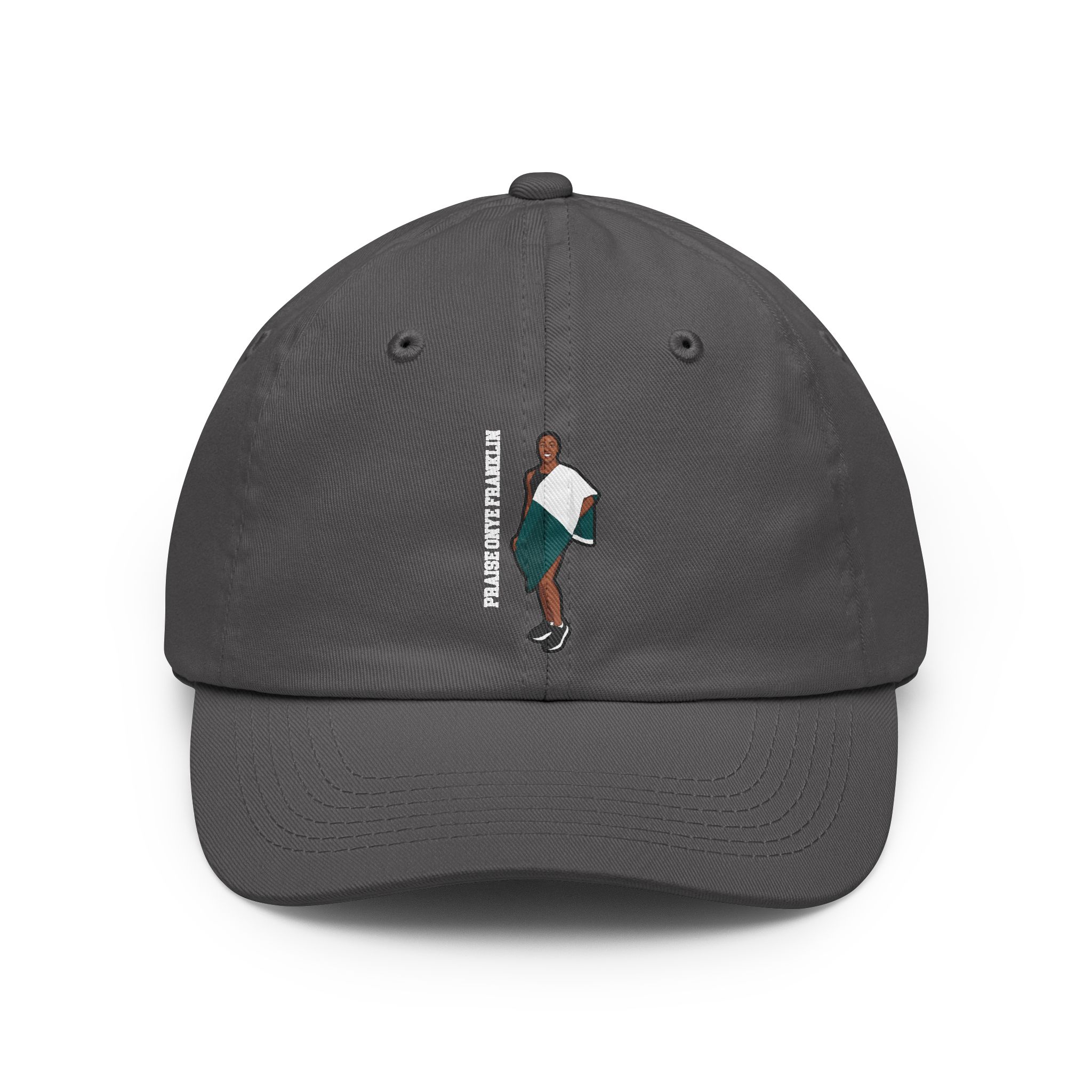 Classic Cap — character_name_vertical in Grey