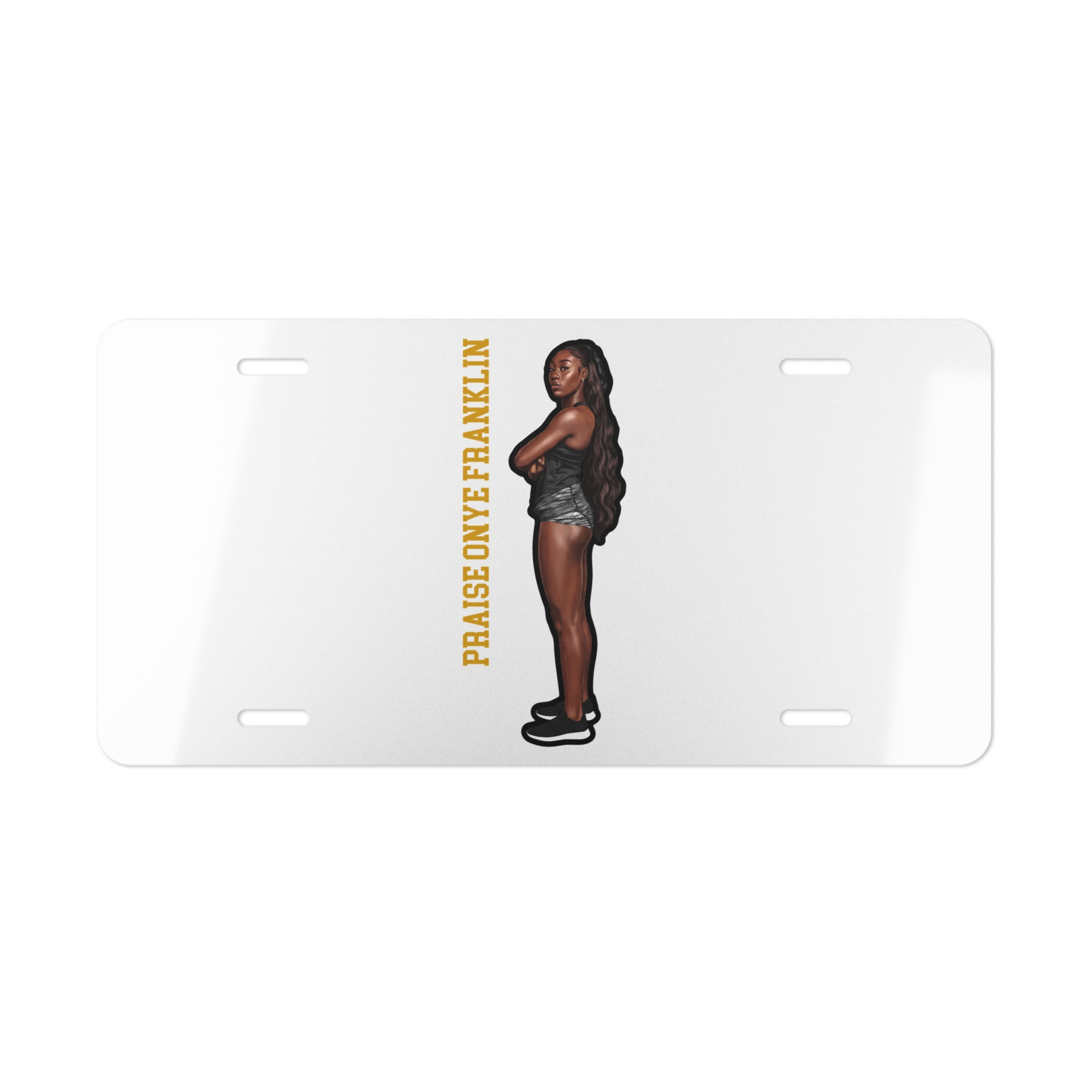 License Plate — character_name_vertical in Classic