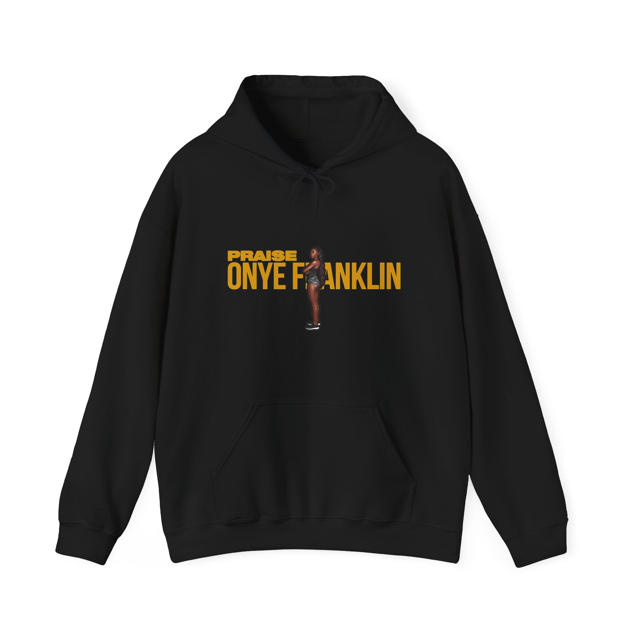 Hoodie — character_player_name in Black