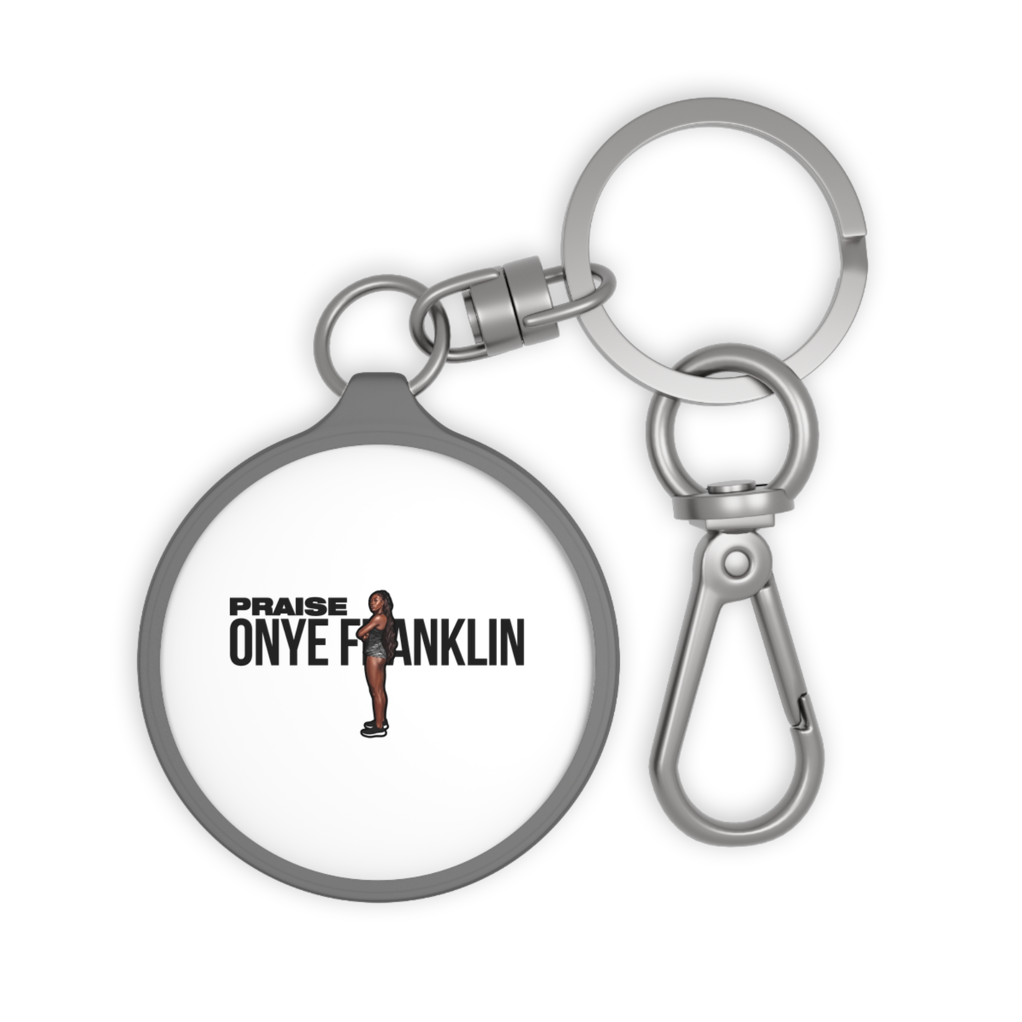 Keychain — character_player_name in Grey