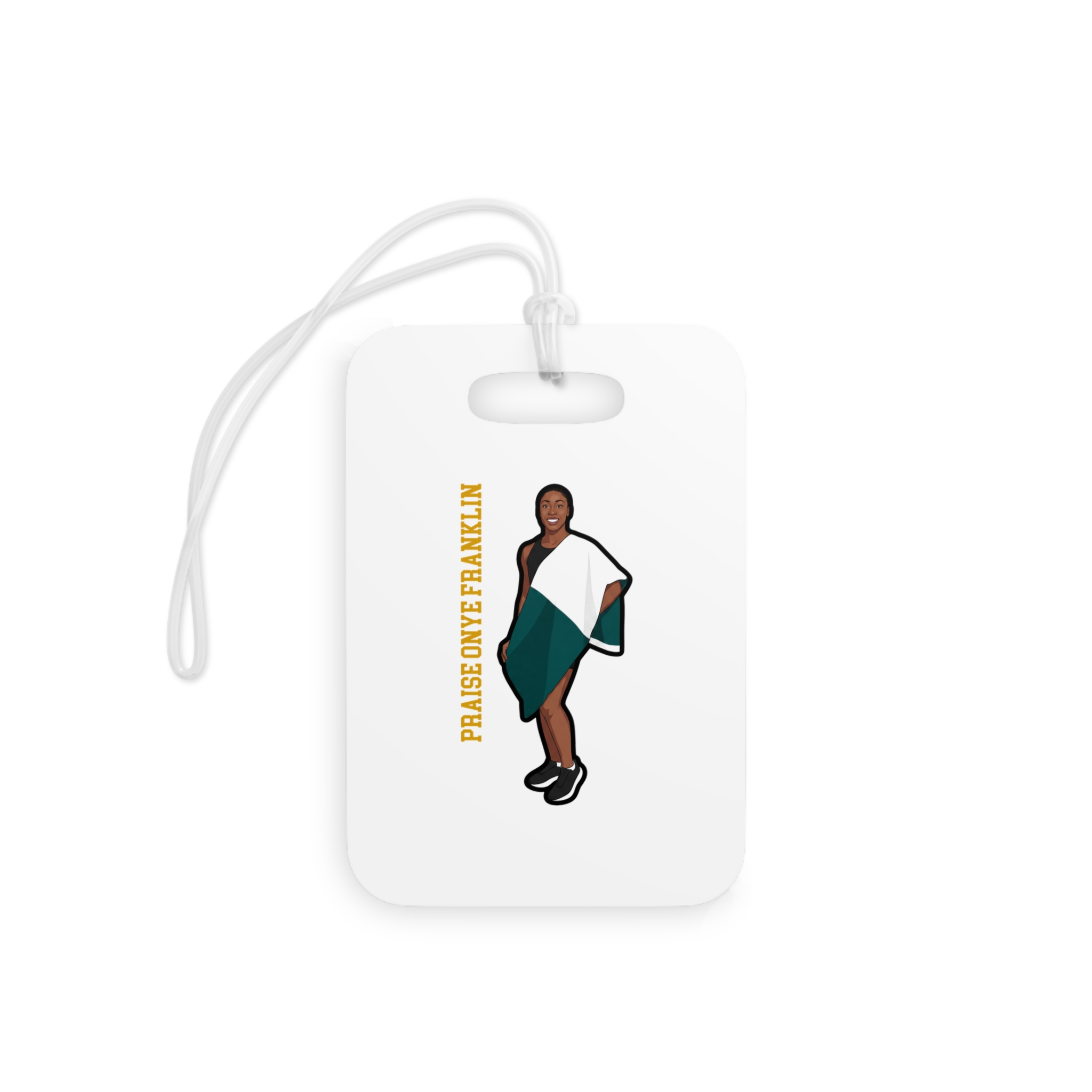Bag Tag — character_name_vertical in Classic