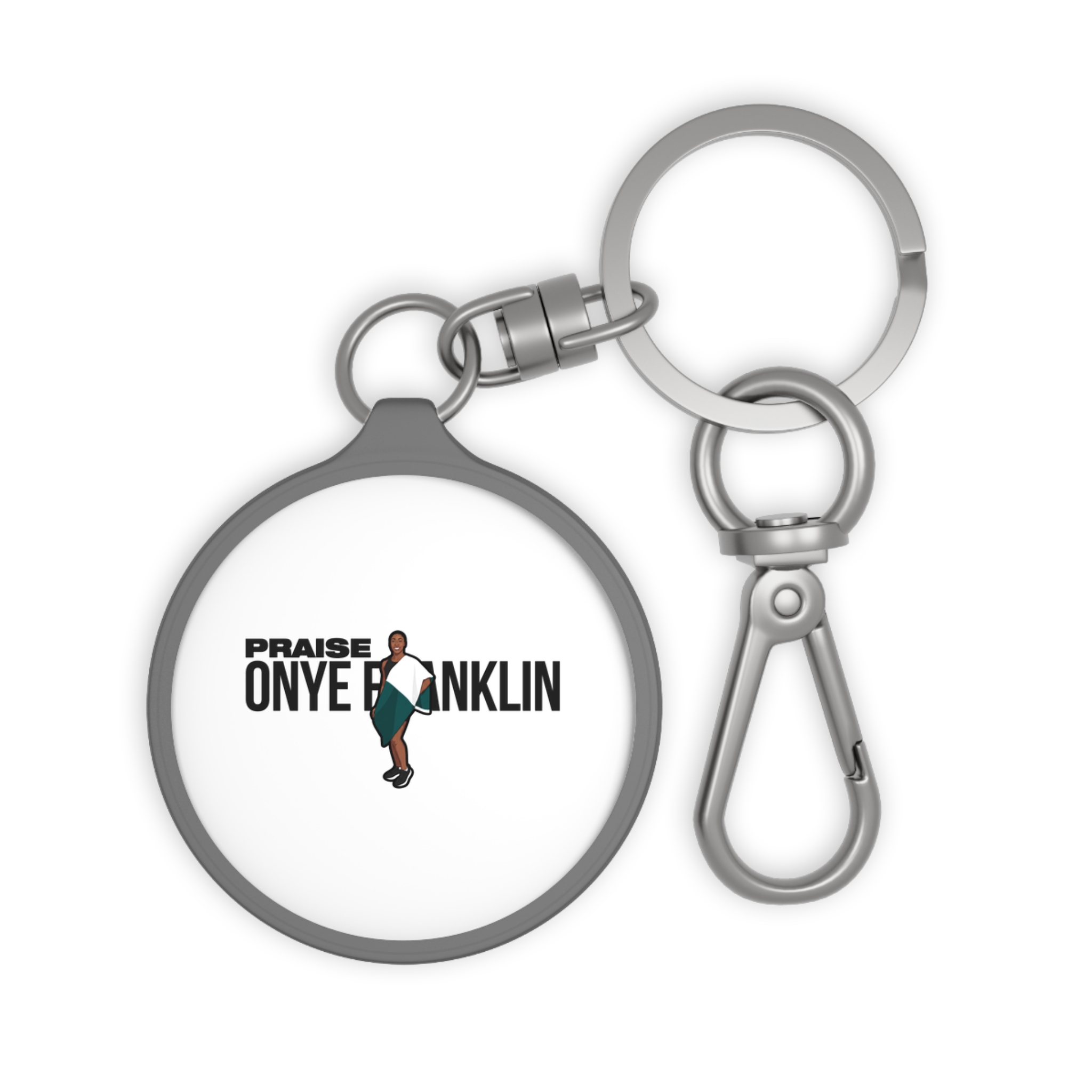Keychain — character_player_name in Grey