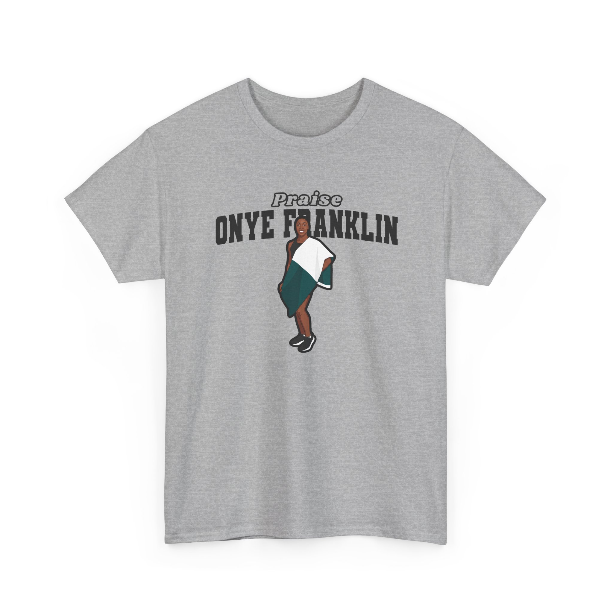 Tee — character_name_arch in Grey